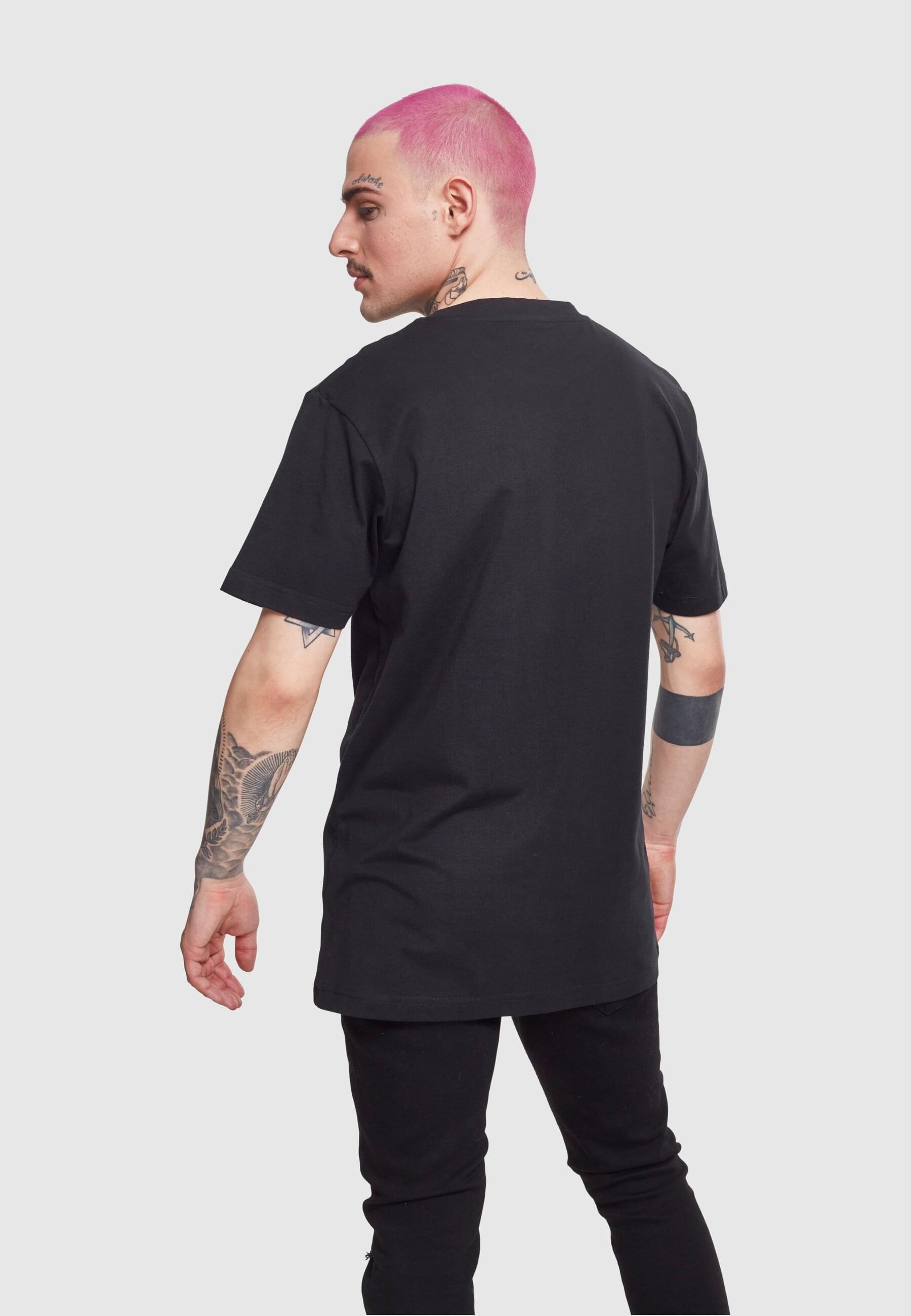 MisterTee T-Shirt »MisterTee Herren Waterpaint Skull Tee«, (1 tlg.)