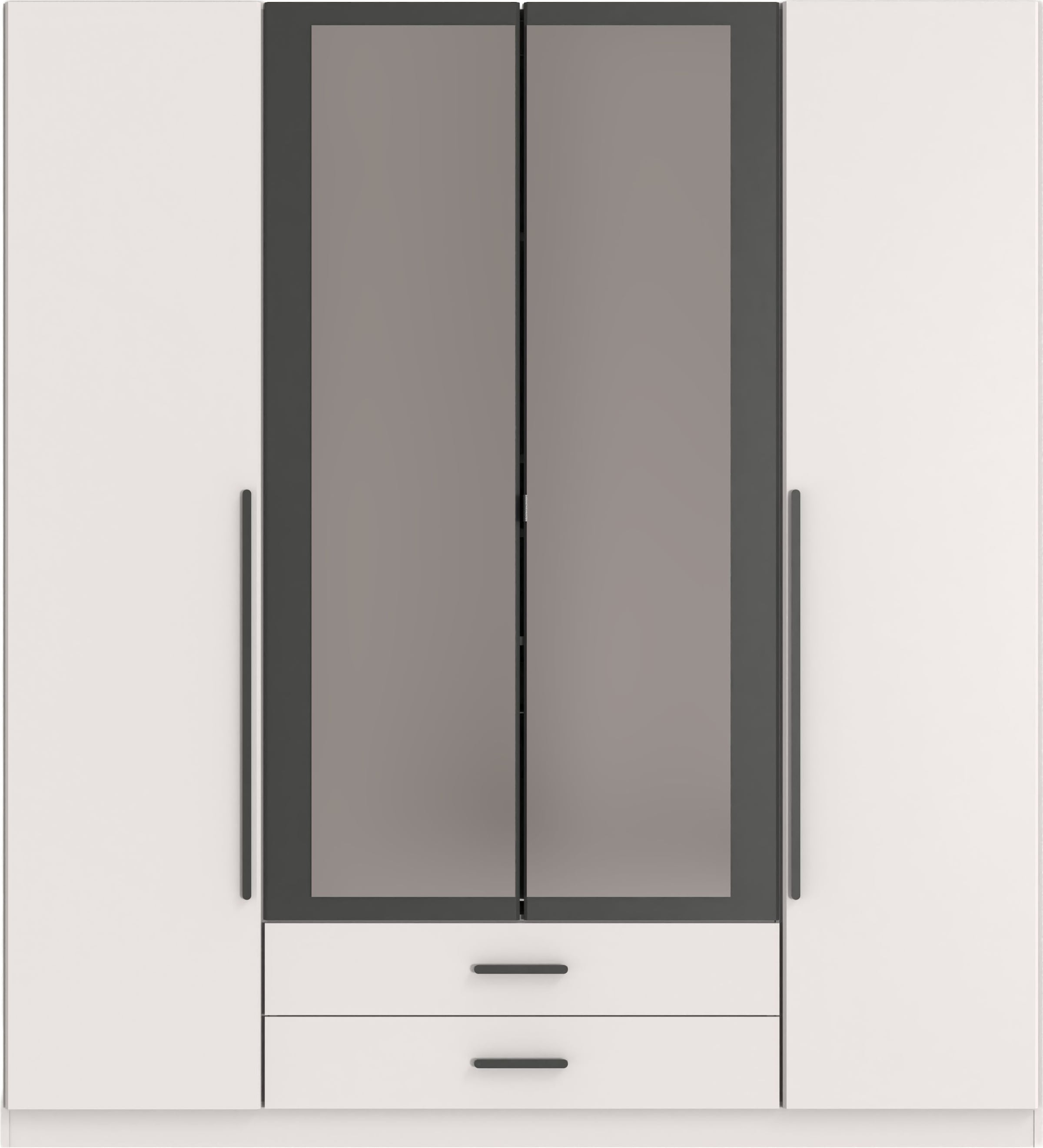Wimex Kleiderschrank "Marburg erhältlich in den Breiten 135cm & 180cm" inkl. Spiegel und zwei Schubladen