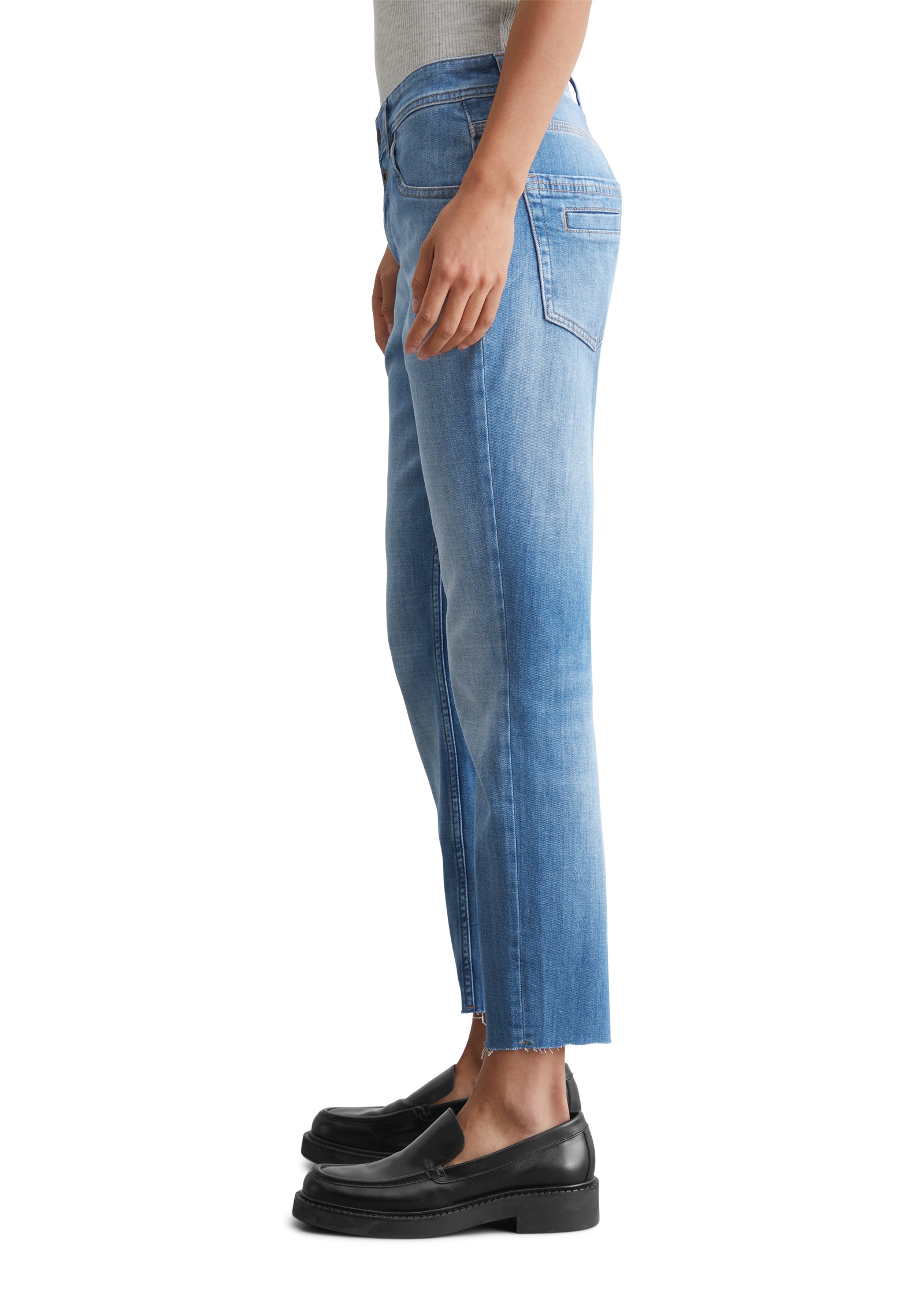 Marc O'Polo Boyfriend-Jeans »mit zwei Knöpfen«