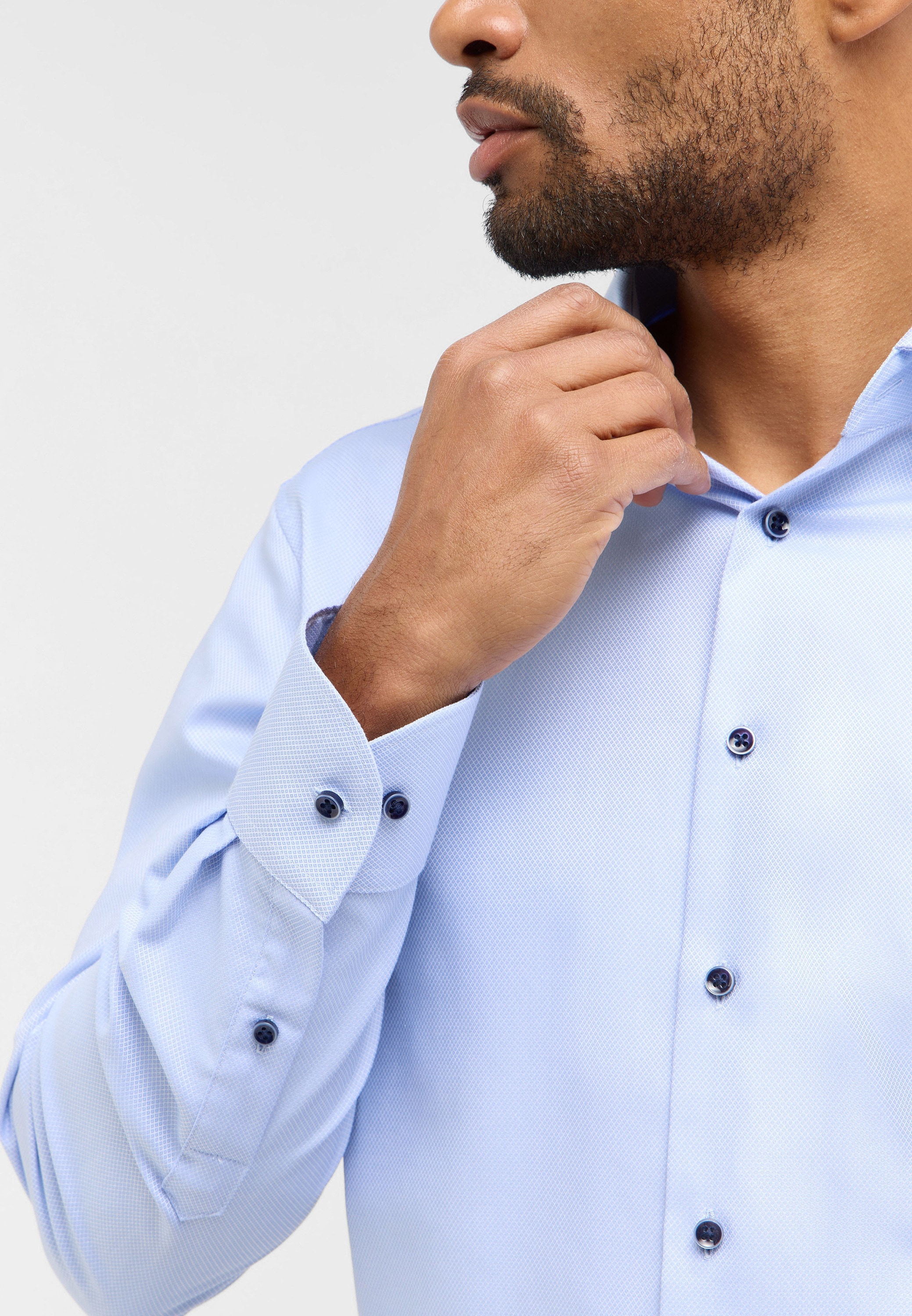 Eterna Langarmhemd »MODERN FIT«, NON IRON (bügelfrei)
