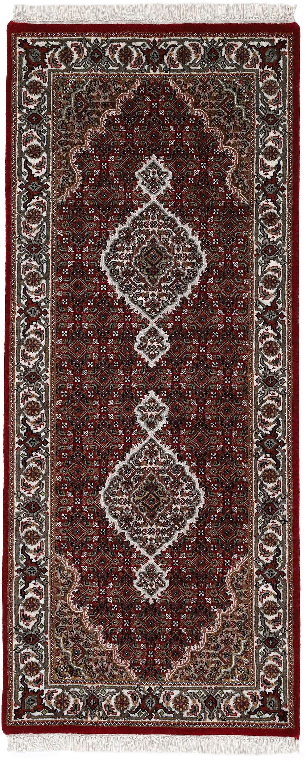 Woven Arts Orientteppich "Tabriz Mahi, auch als Läufer" rechteckig 15 mm Hö günstig online kaufen
