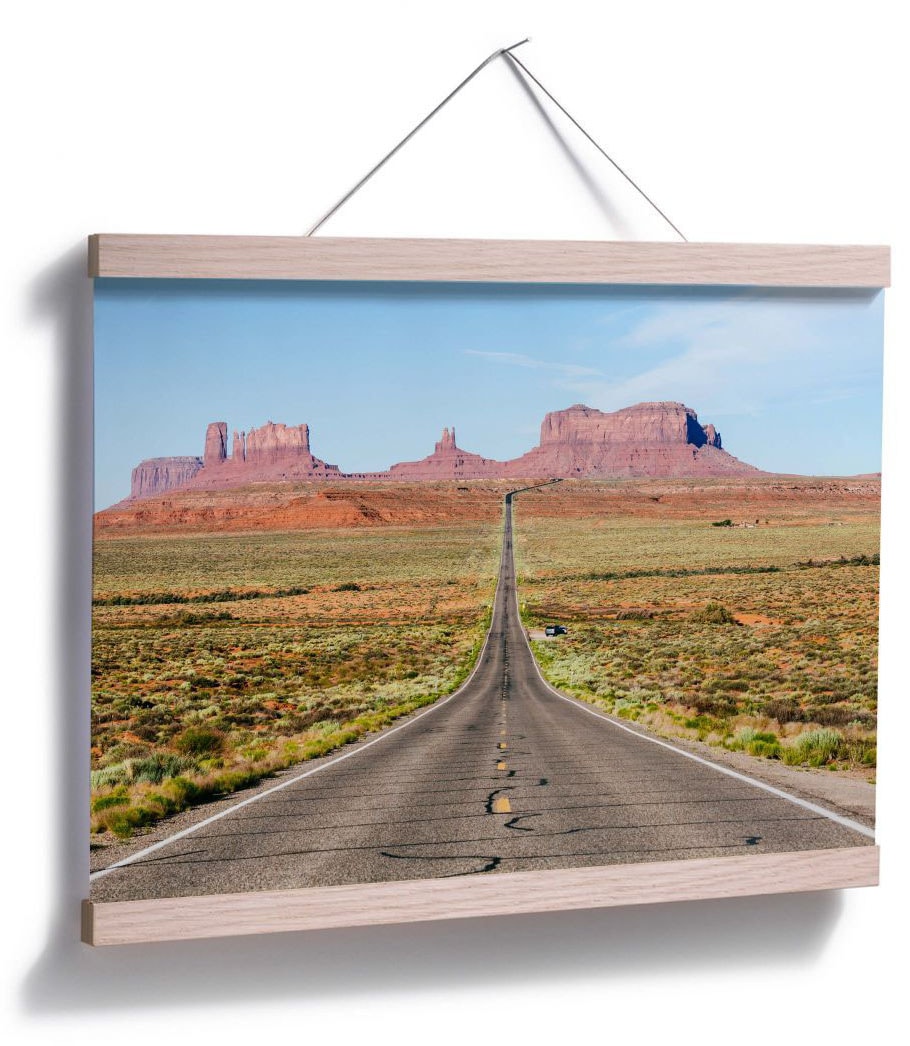 Wall-Art Poster »Monument Valley Wandbild, (1 Landschaften, | bestellen Wandposter Poster, St.), BAUR Bild, Arizona«