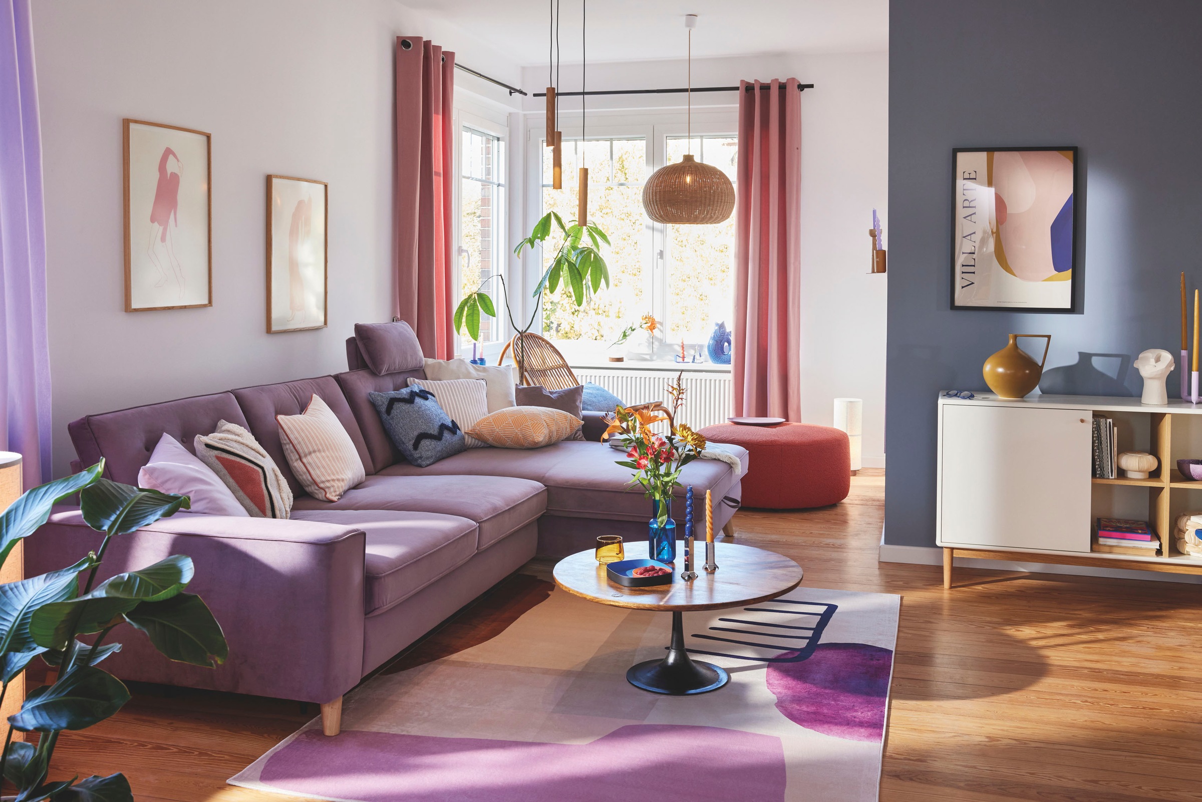 TOM TAILOR HOME Teppich »Shapes - TWO«, rechteckig, 5 mm Höhe, Kurzflor, bedruckt, modernes Design