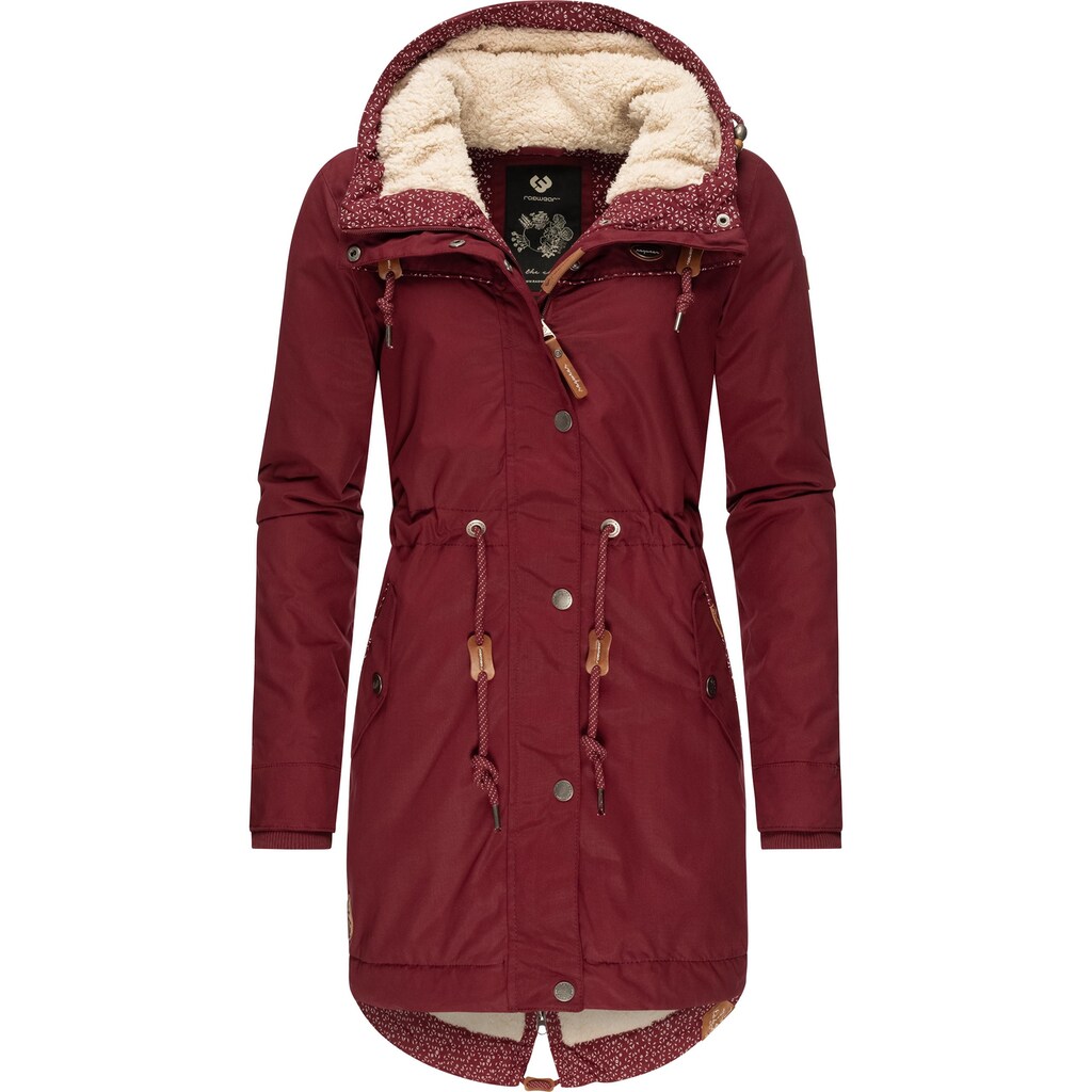 Ragwear Winterjacke »Canny II Intl.«, mit Kapuze