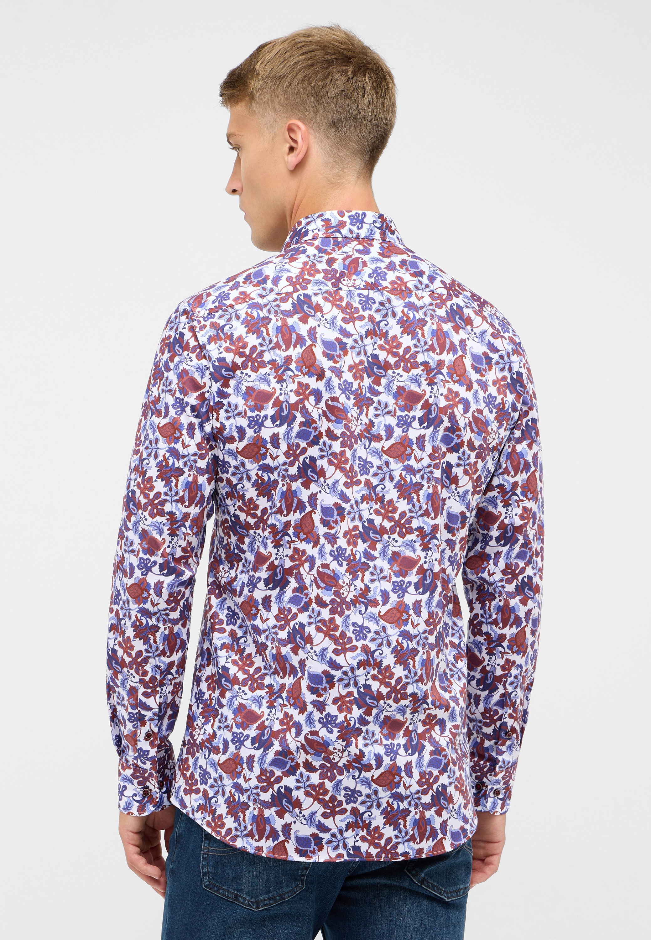 Eterna Langarmhemd "SLIM FIT", NON IRON (bügelfrei) günstig online kaufen