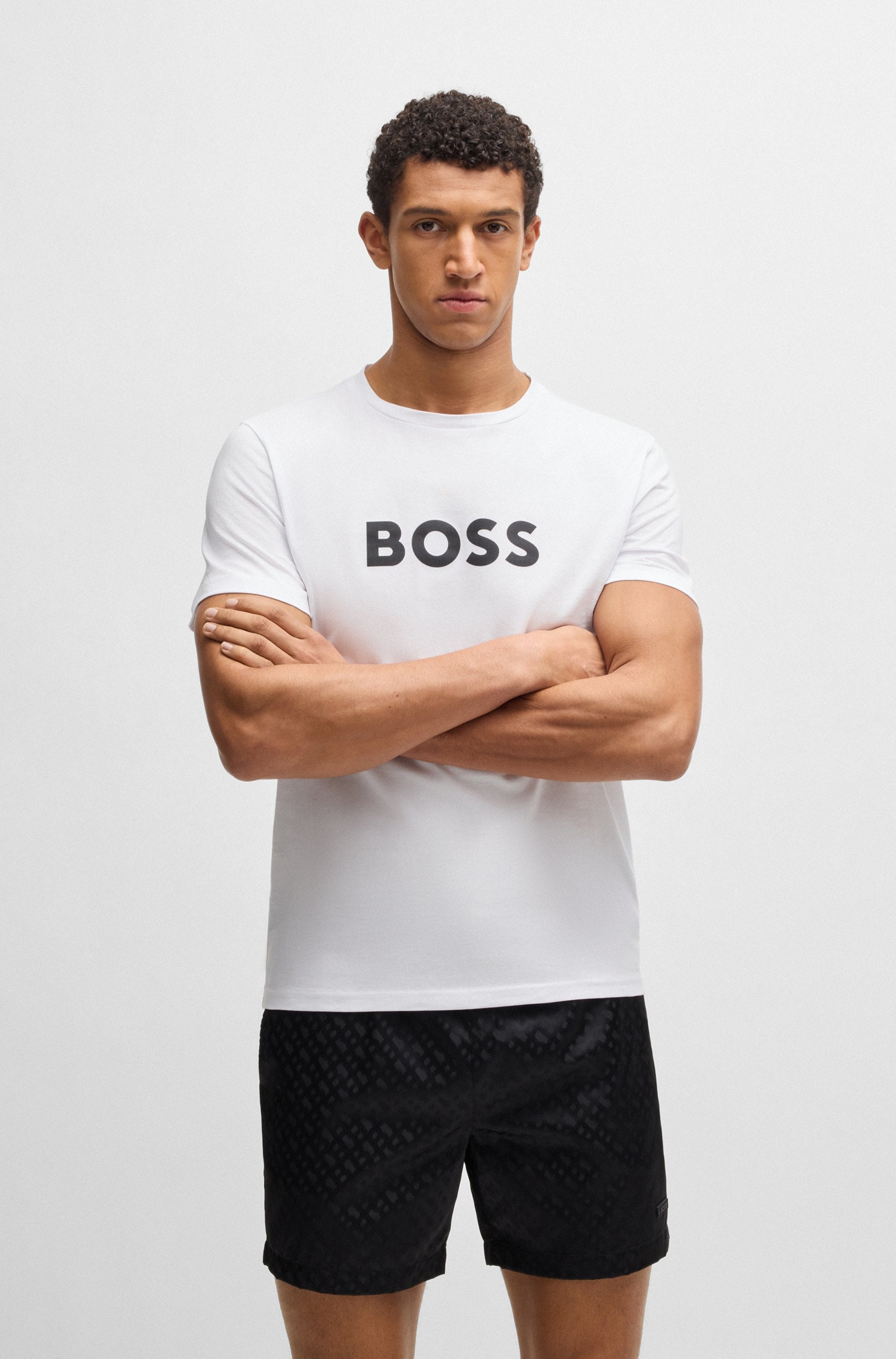 BOSS T-Shirt, mit UV Schutz (SPF 50+) günstig online kaufen