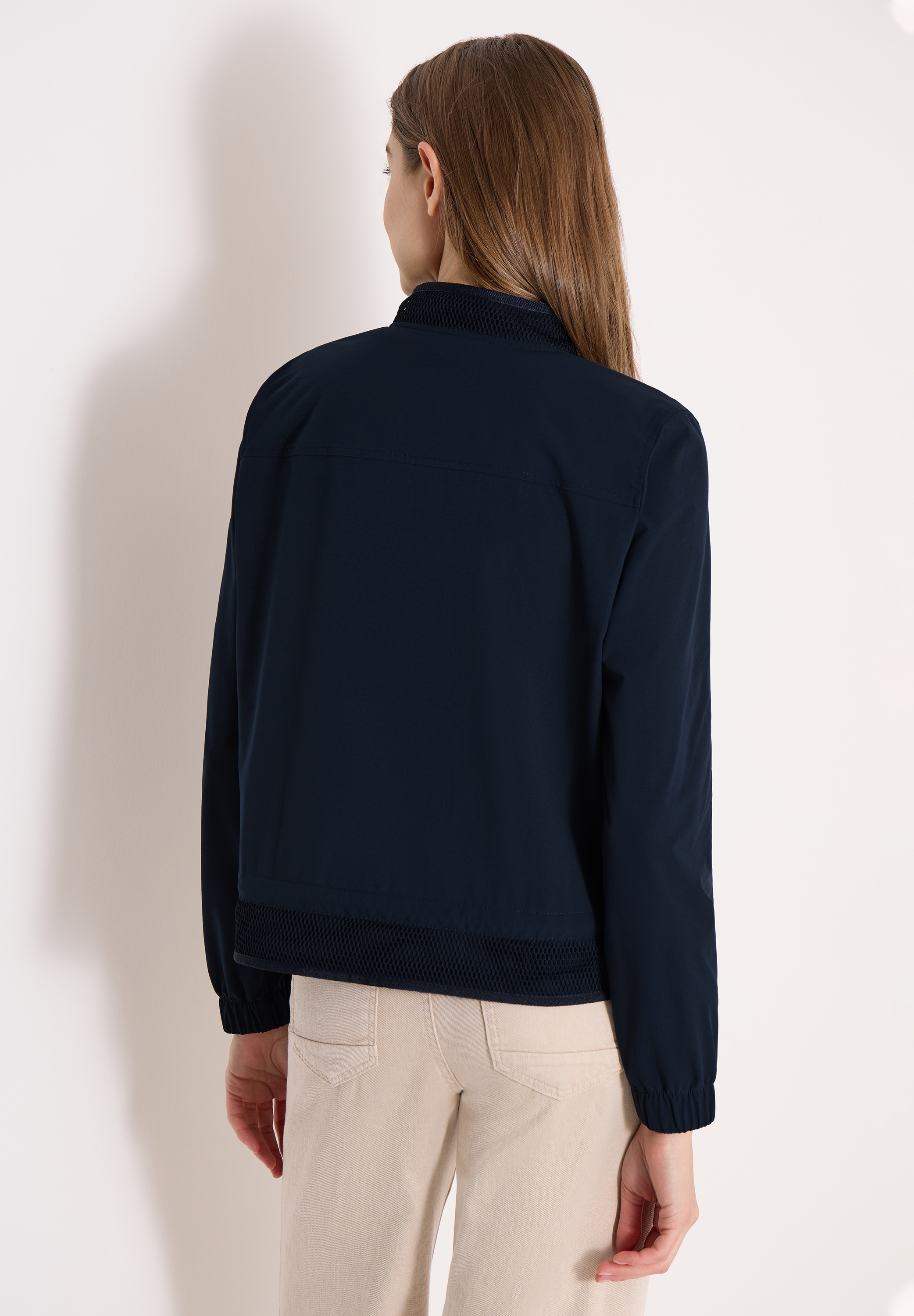 Cecil Blouson ohne Kapuze Rundhalsausschnitt