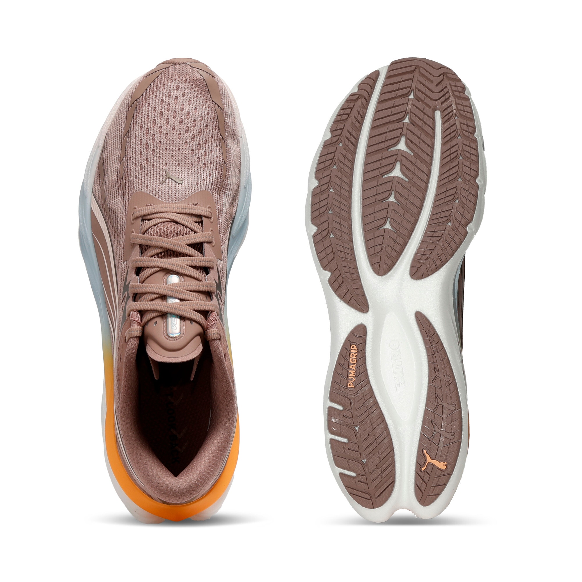 PUMA Laufschuh »VELOCITY NITRO 4 RC«  mit abriebfester Gummilaufsohle, aus Textil