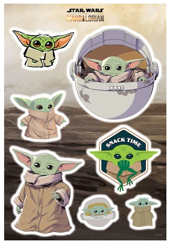 Komar Wandsticker »Star Wars The Child Slust...