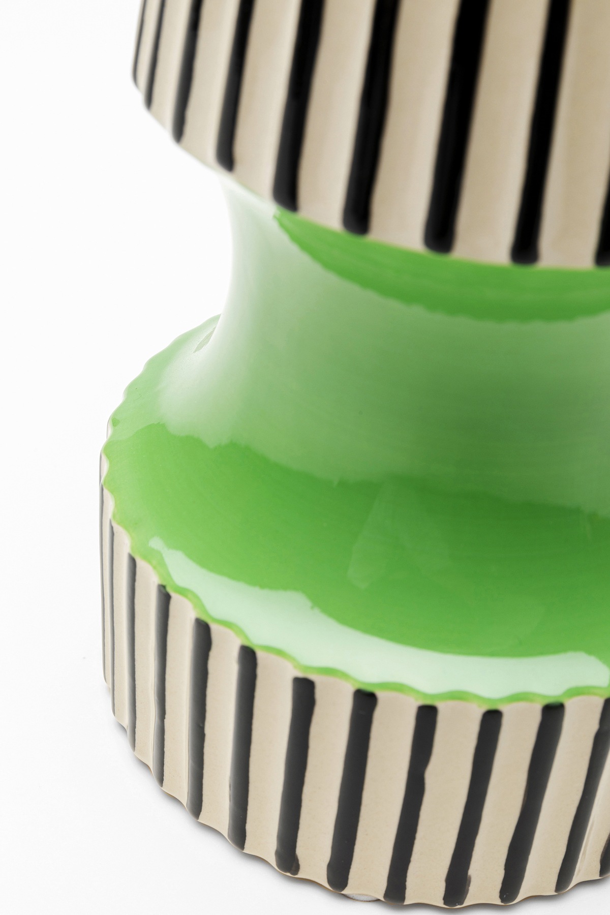 Kare Design Tischvase »Vase Calabria Grün 26cm«