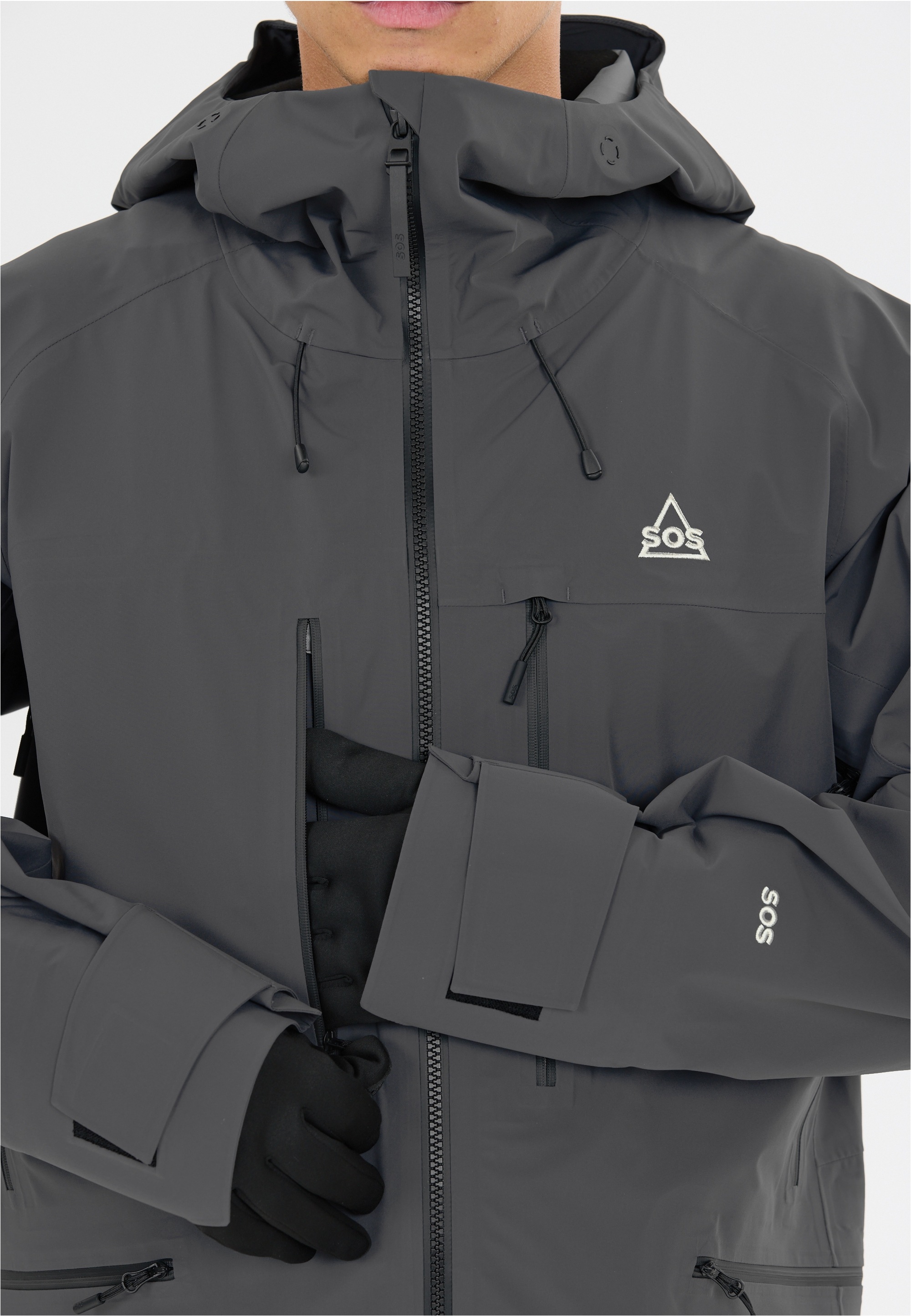 SOS Softshelljacke »Kula« mit wasserdichter Membran