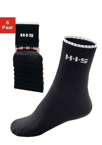 H.I.S Kojinės sportui (Set 6 poros) su Frott...