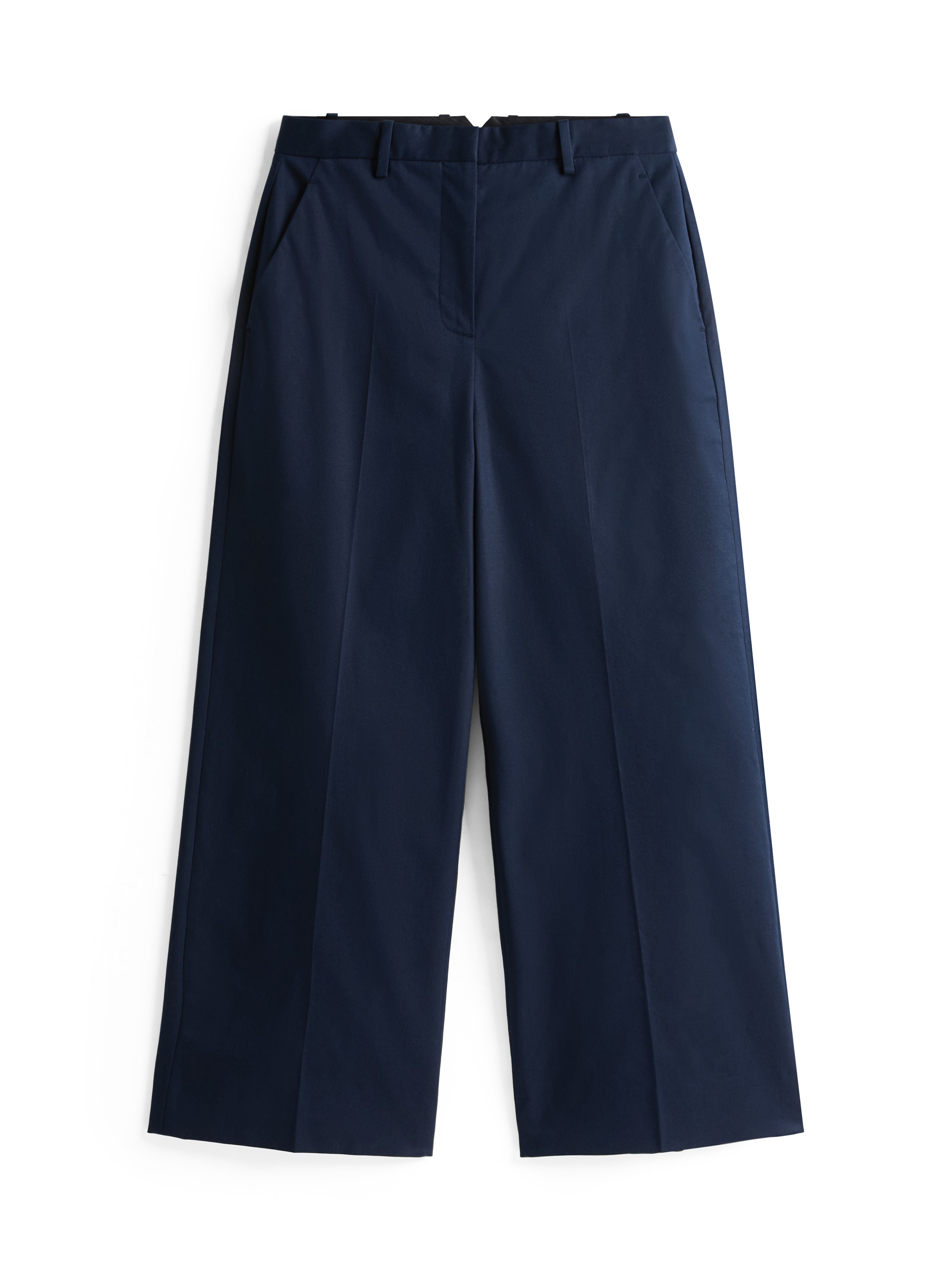 Tommy Hilfiger Chinohose »COTTON WIDE LEG ANKLE CHINO PANT«