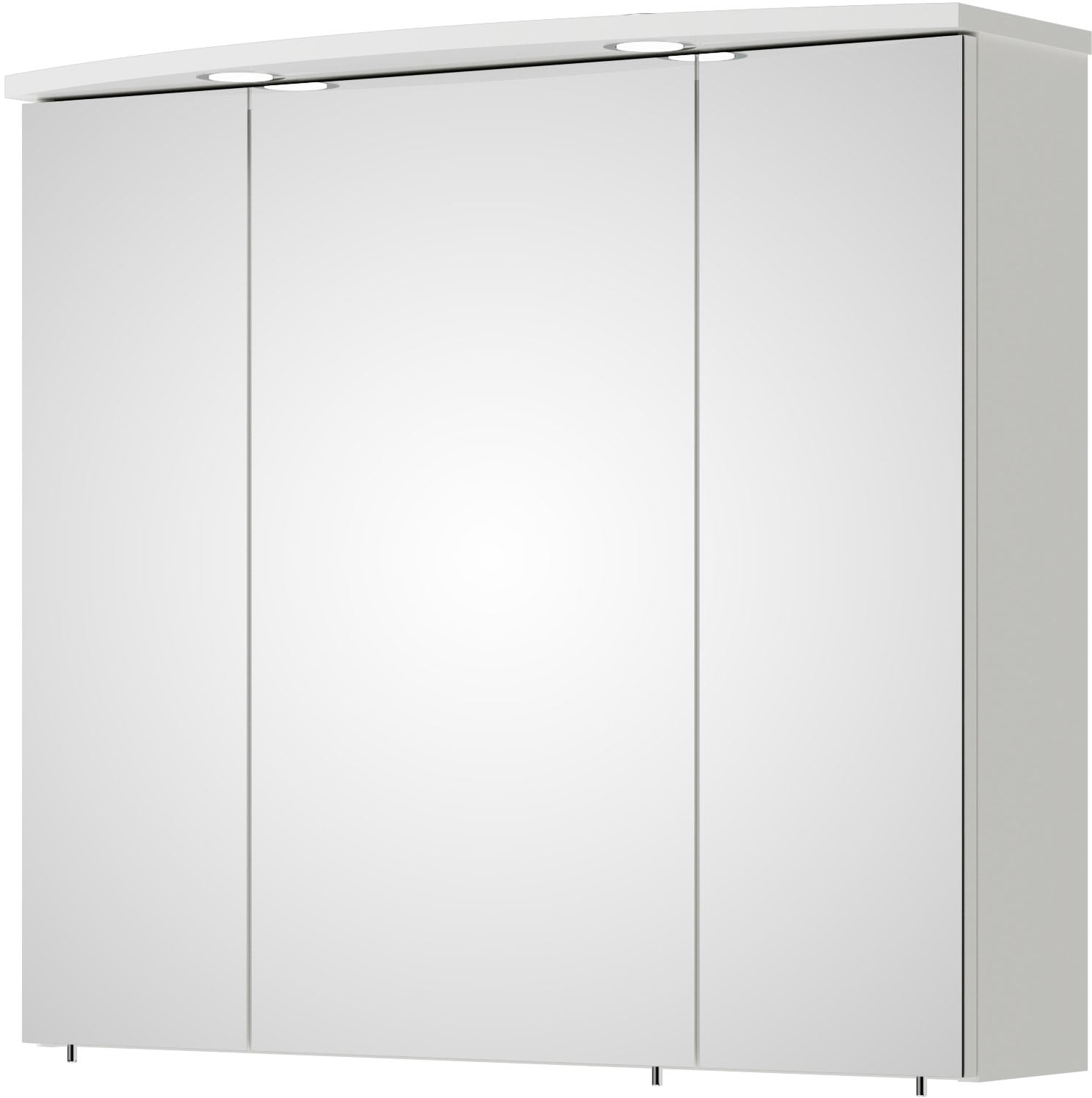 Saphir Badezimmerspiegelschrank "Spiegelschrank Serie 3006 inkl. LED-Aufsat günstig online kaufen