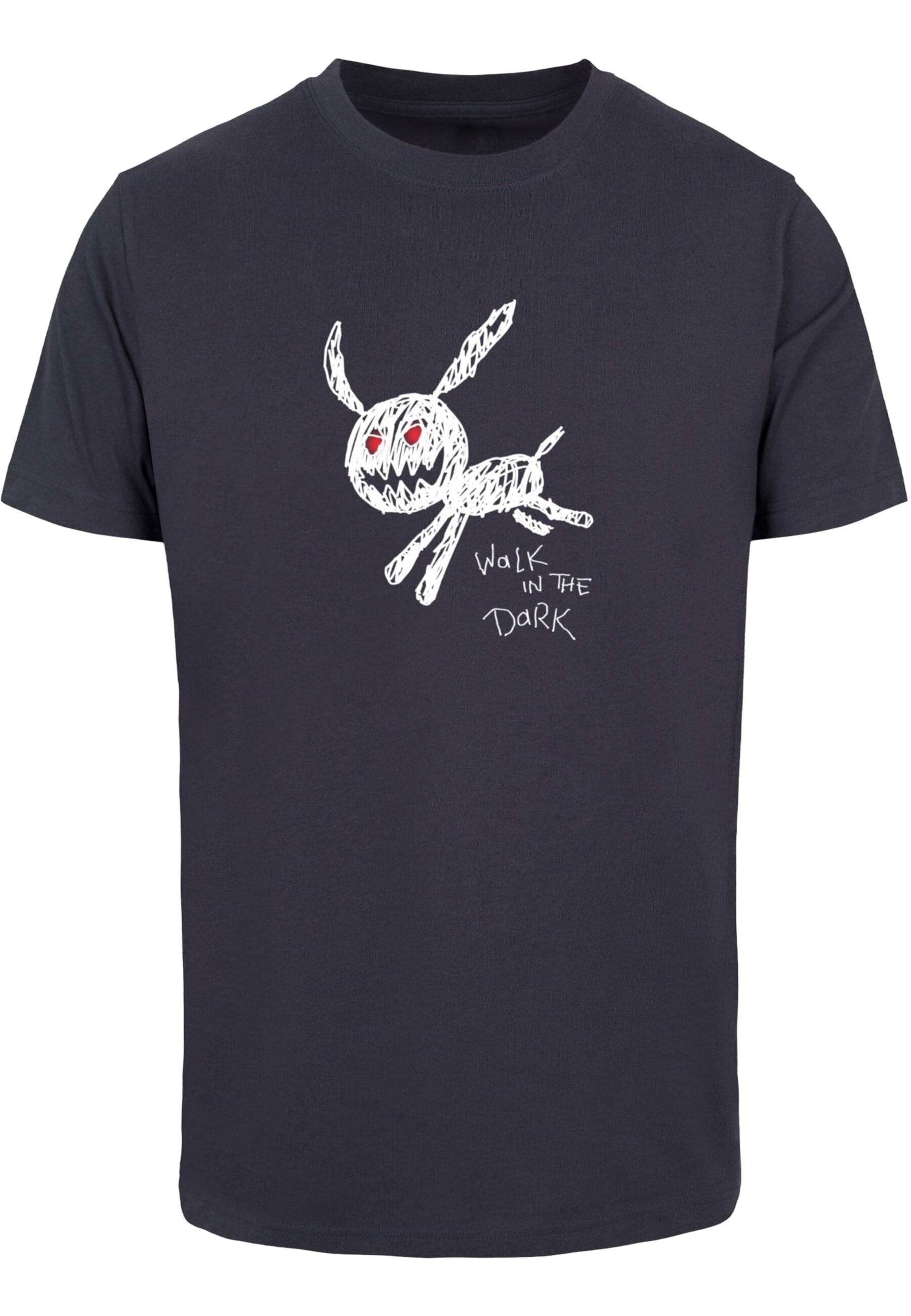 MisterTee T-Shirt "MisterTee Herren Walk In The Dark Tee" günstig online kaufen