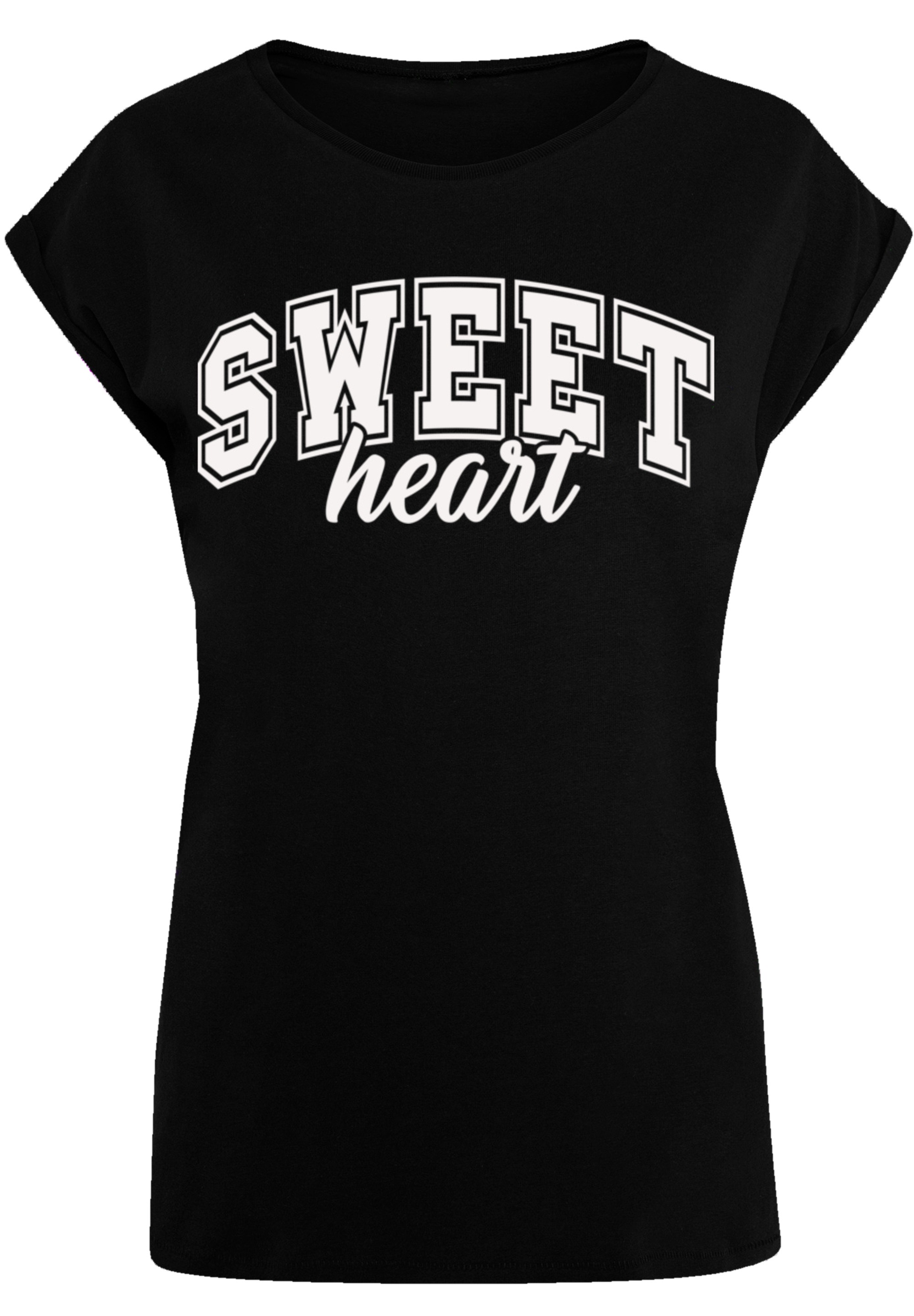 F4NT4STIC T-Shirt »Sweet Heart Uni Valentinstag«, Premium Qualität