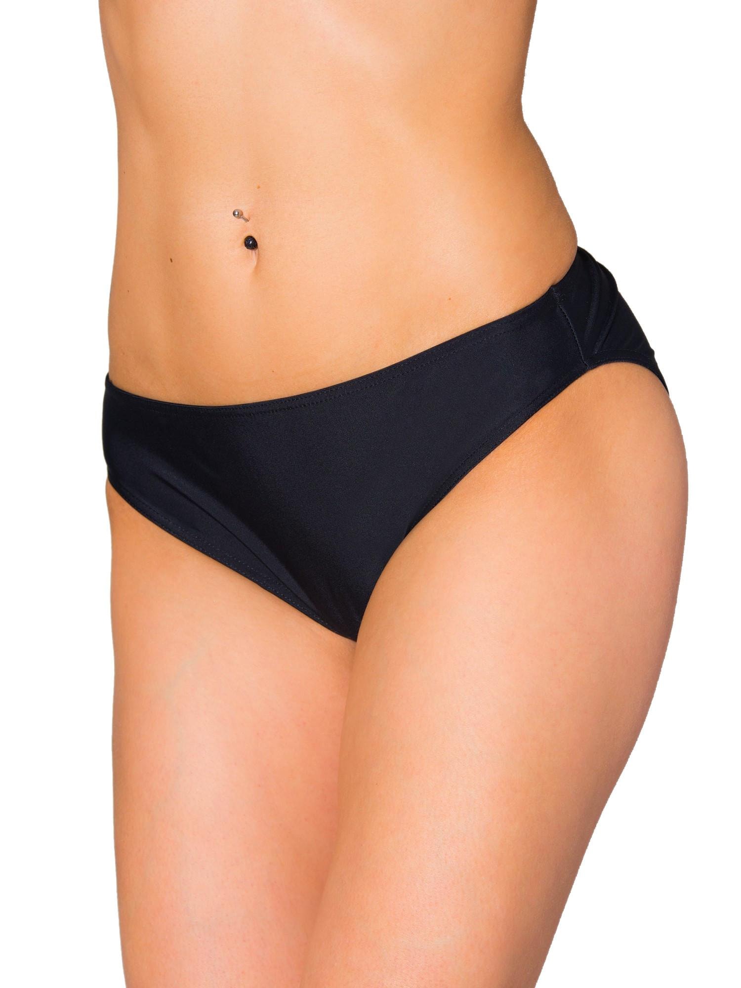AQUARTI Bikini-Hose "Bikinihose Aquarti Damen Bikini Hose mit mittelhohem Bund"