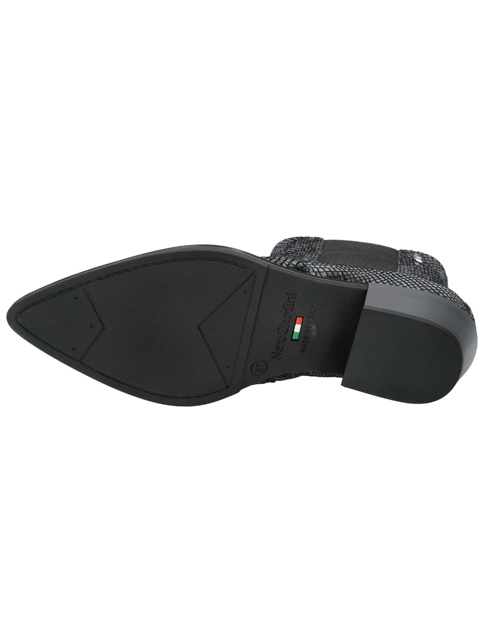 Nero Giardini Bikerboots »Nero Giardini Stiefelette Leder/Textil«