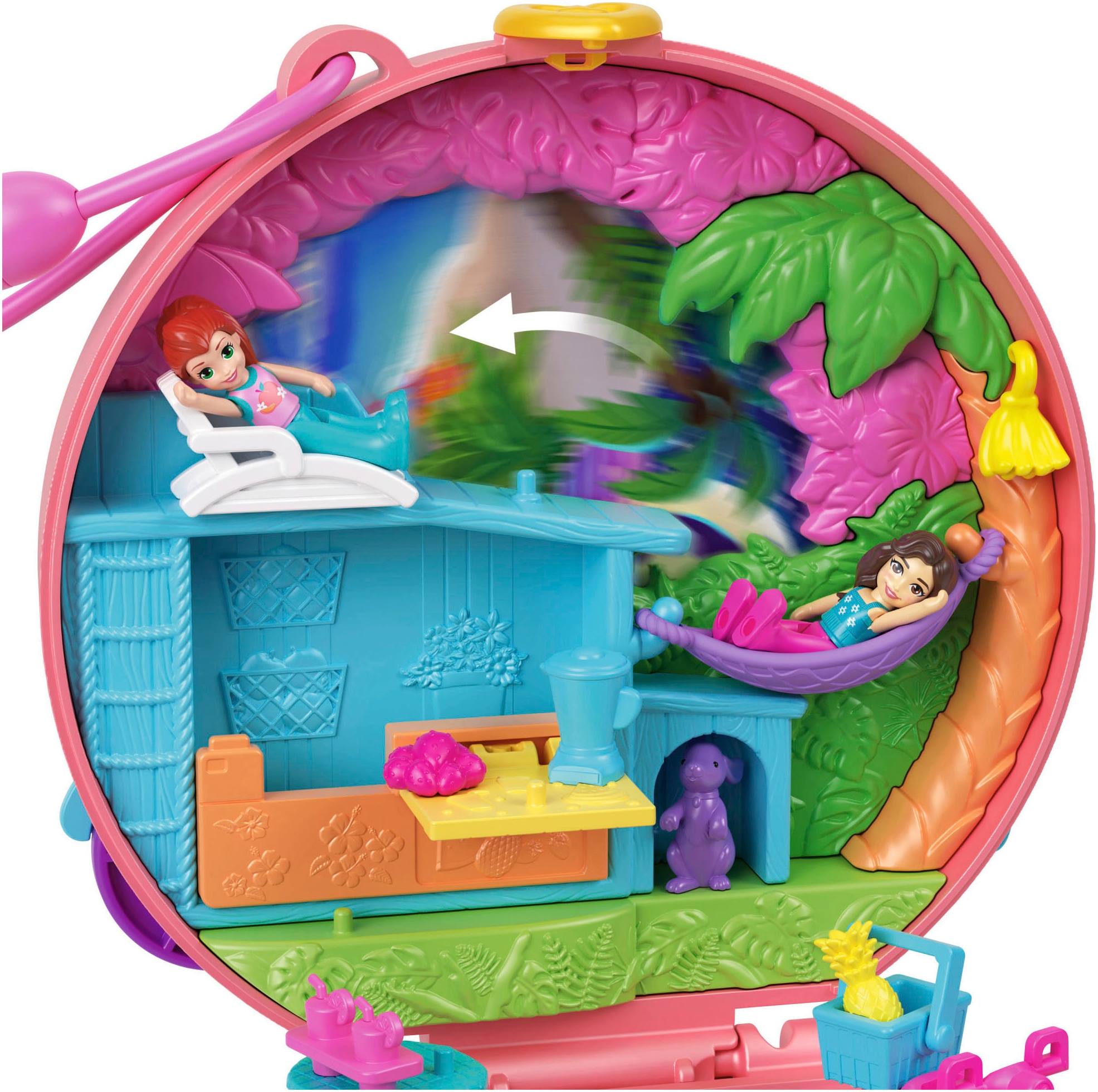 Polly Pocket Spielwelt »Adventure Moped-Schatulle«