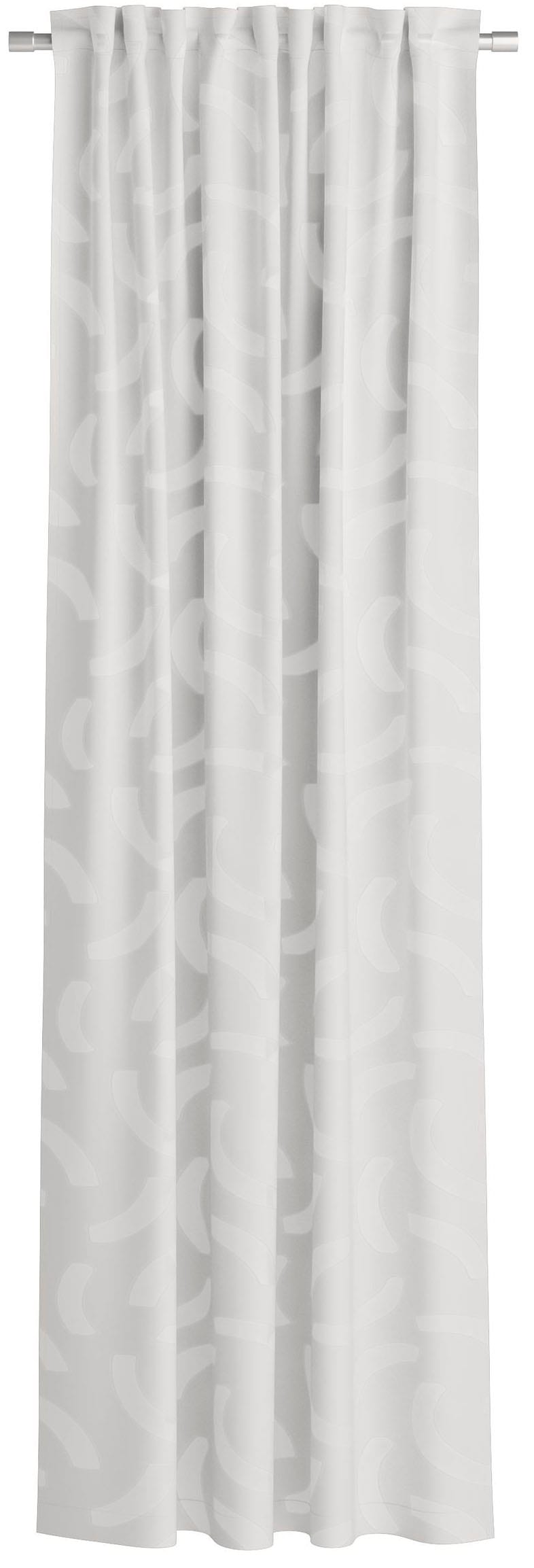 Neutex for you! Vorhang »CASALI« Multifunktionsband 1 Stk. tlg. Allover-Muster aus zeitlosen Halbkreisen