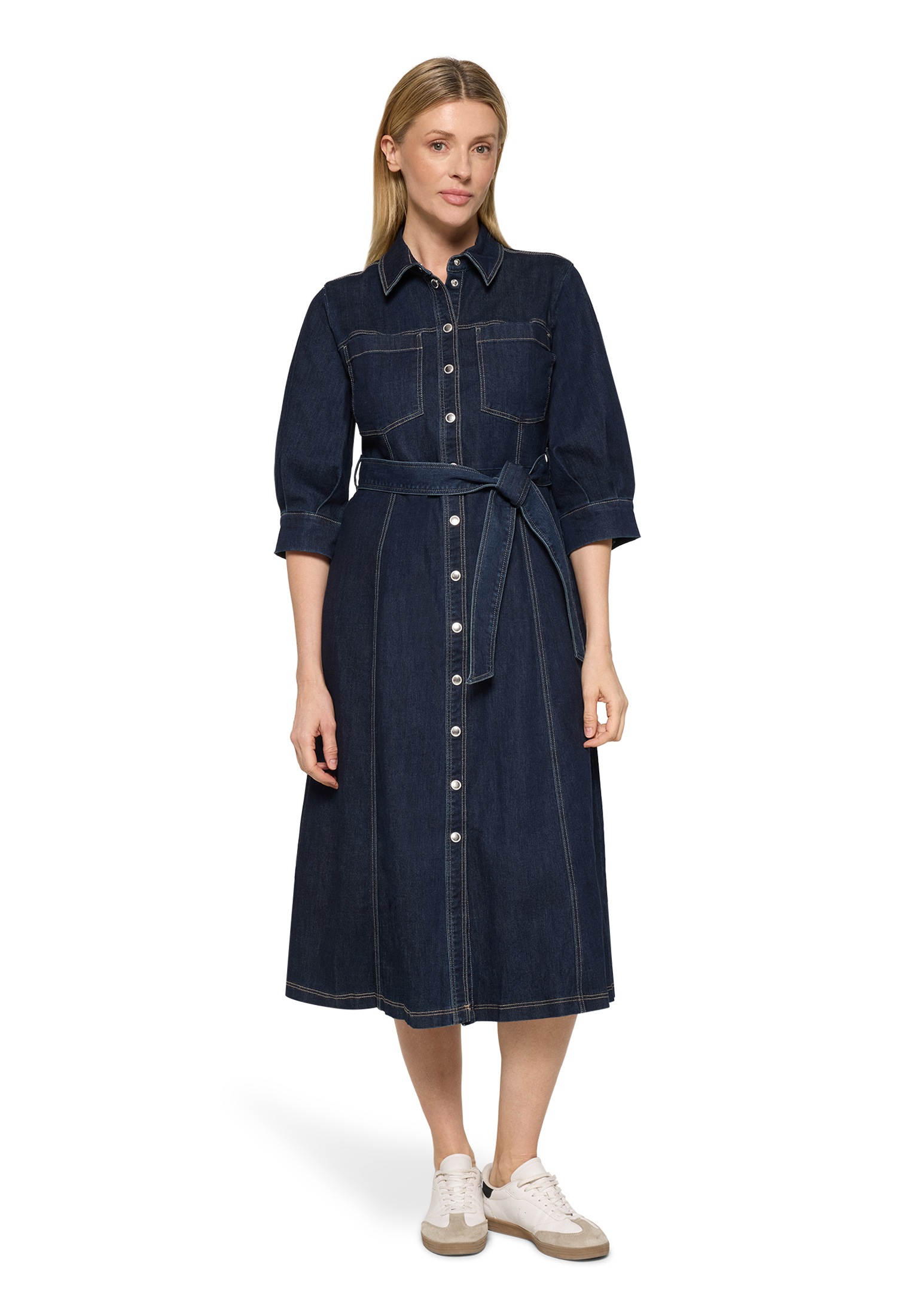 Betty Barclay Hemdblusenkleid "Damen mit Knopfleiste" aufgesetzte Taschen günstig online kaufen