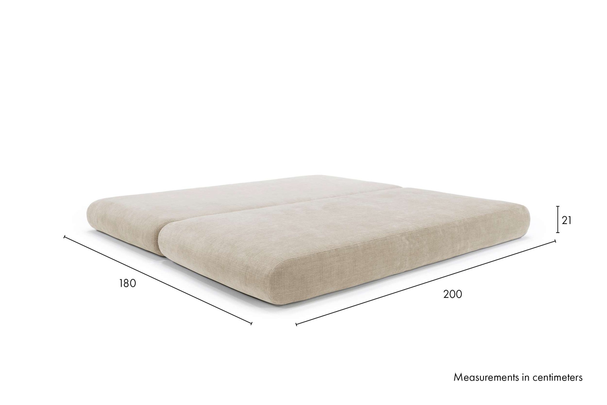 INNOVATION LIVING ™ Schlafsofa »Circlus L-Shaped Schlafsofa mit großzügiger Liegefläche« Abnehmbarer Bezug und Taschenfederkern für hohen Komfort