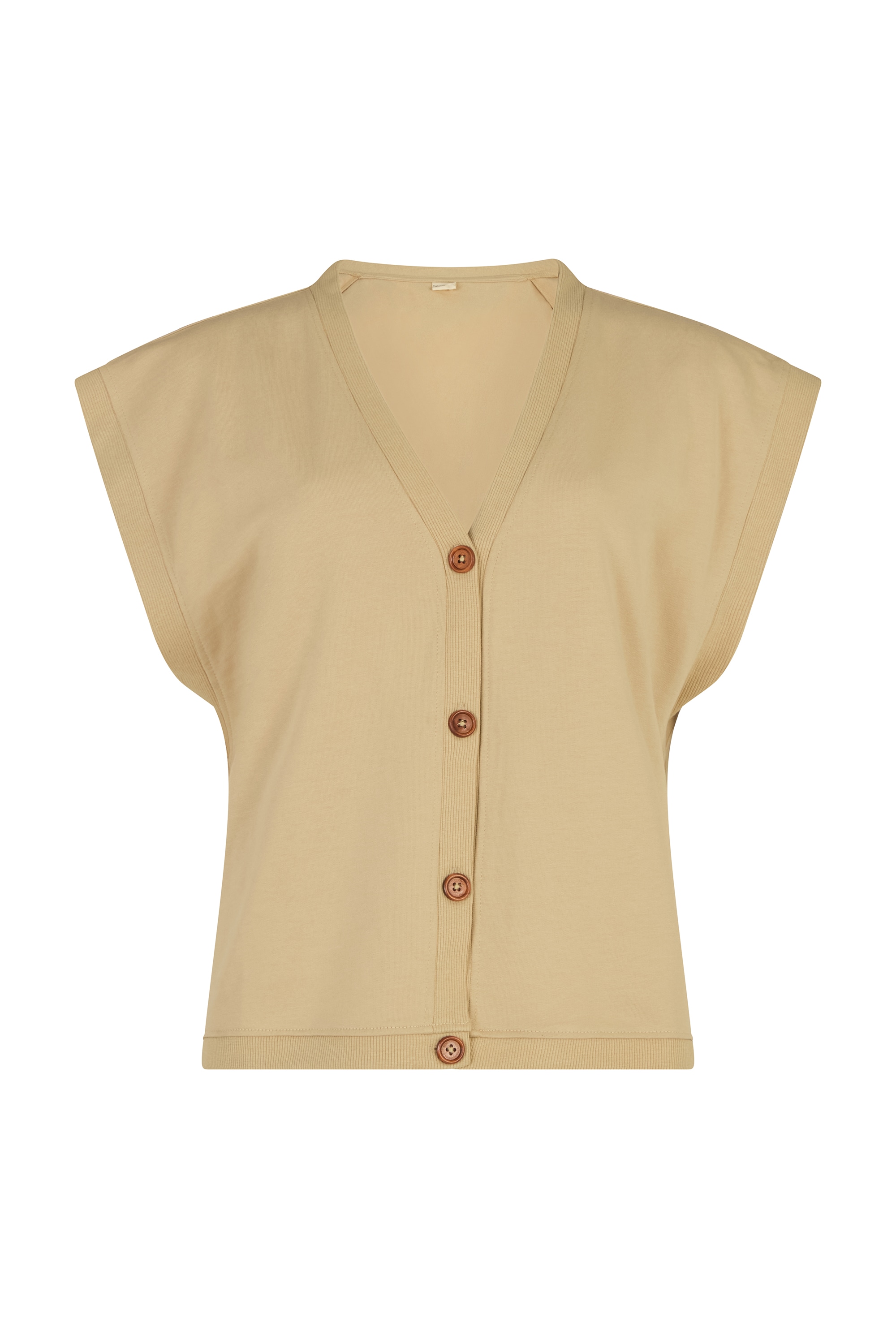 Turtledove London Bolerojacke "Blythe Sleeveless Top Damen" ohne Kapuze günstig online kaufen