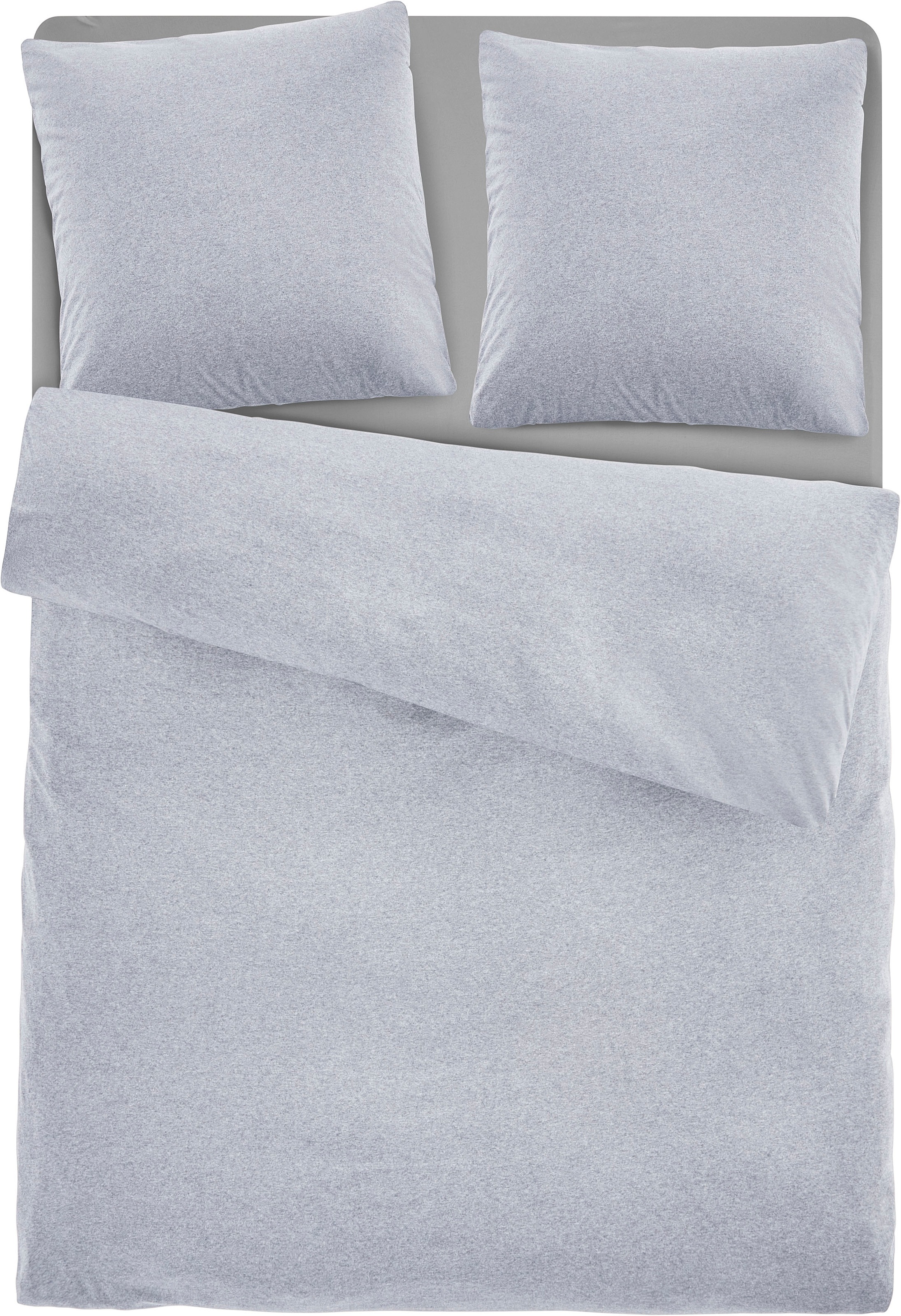 OTTO home Bettwäsche "Valje" 2 Stk. NEUHEIT: ab Größe 135x200 cm, Jersey Qu günstig online kaufen