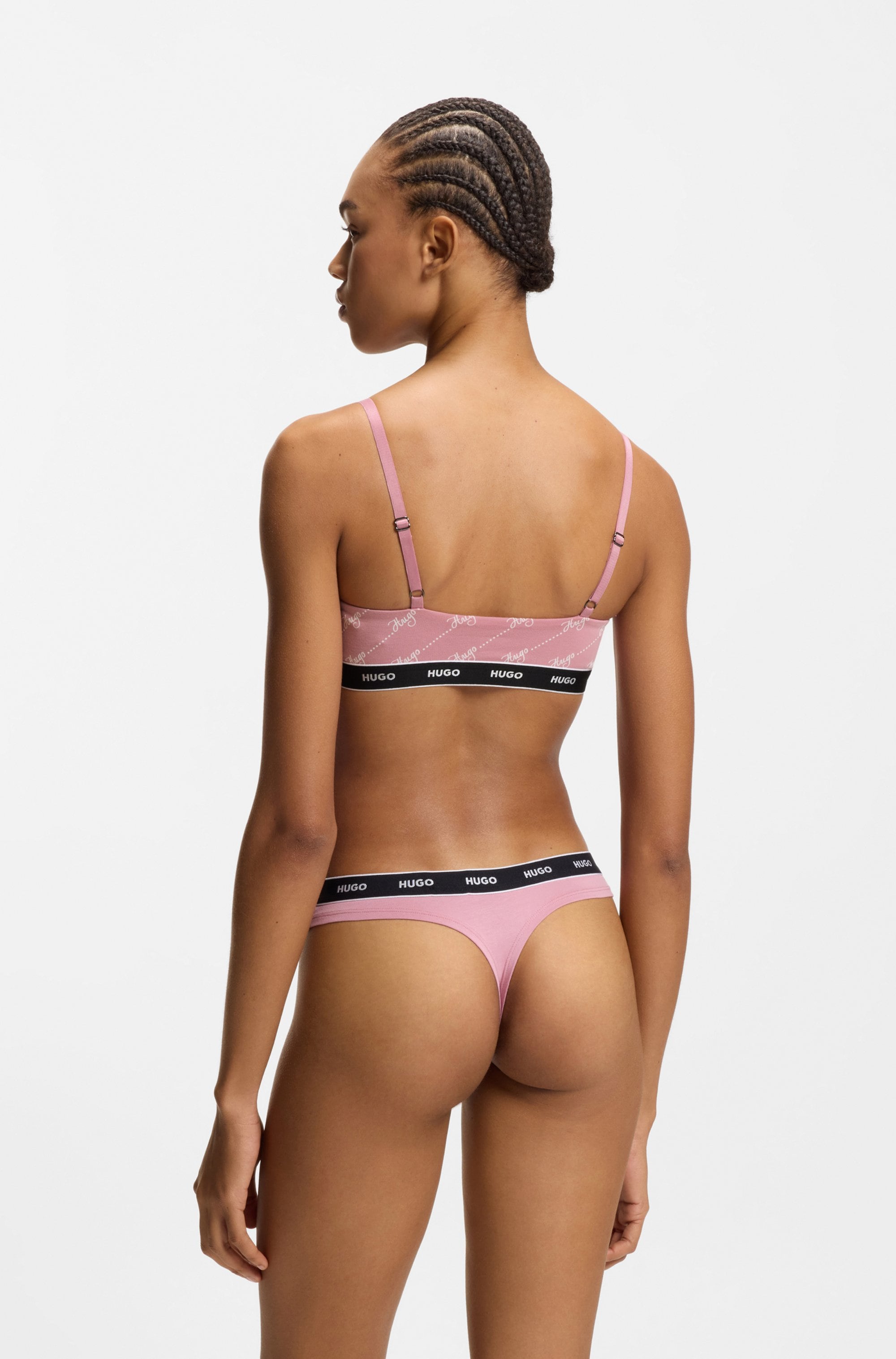 HUGO Underwear Bralette »TWIN BRALETTE DESIGN« 2 Stk. tlg., ohne Verschluss, ohne Polsterung