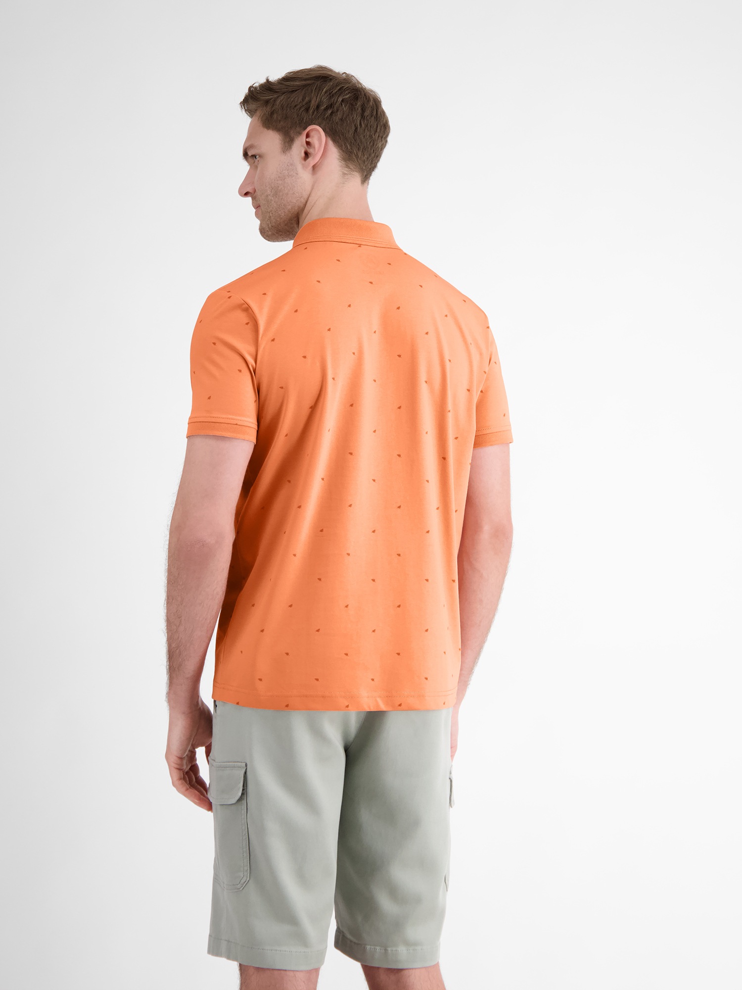 LERROS Poloshirt "LERROS Gemustertes COOL & DRY Poloshirt" günstig online kaufen