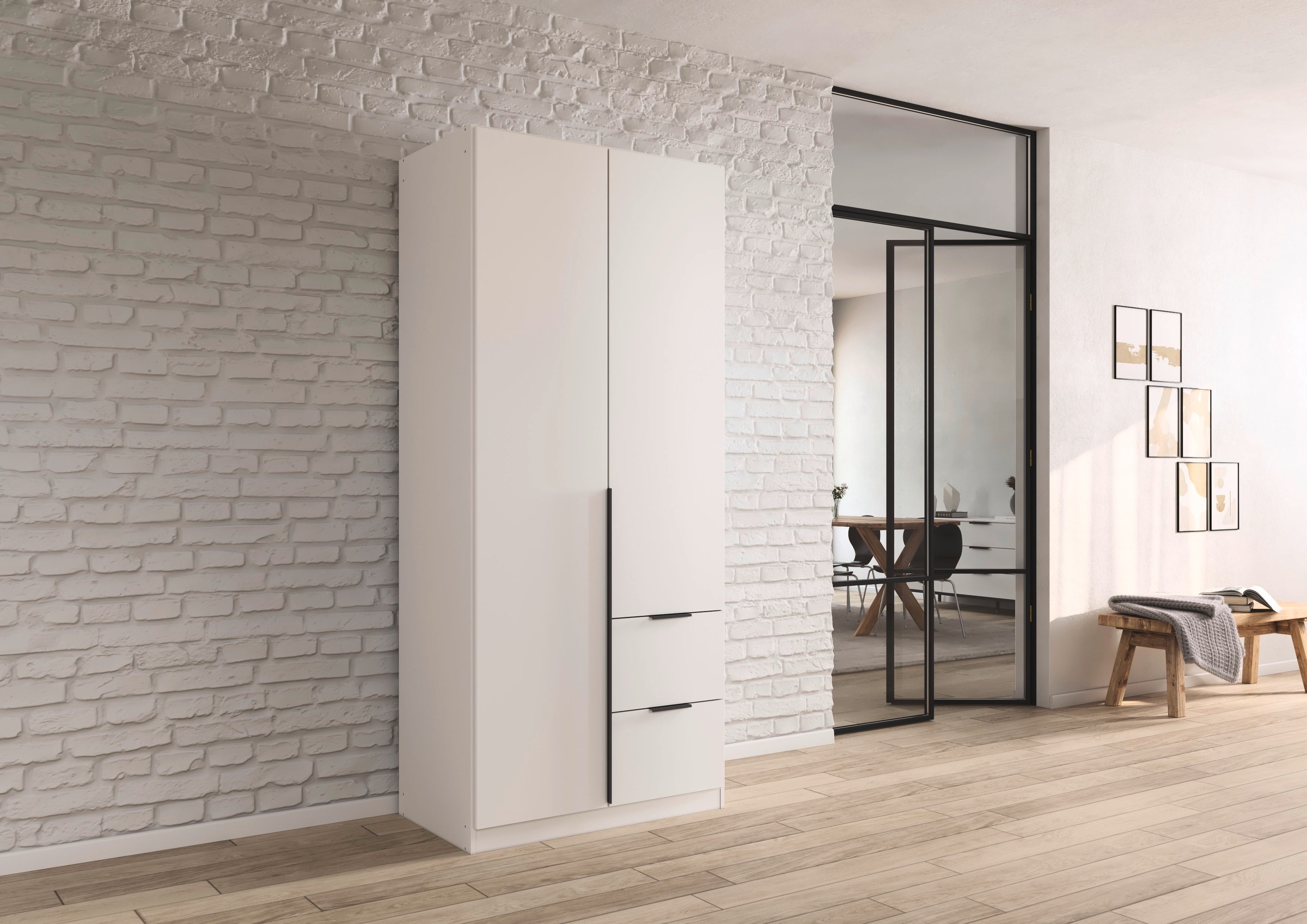 rauch Drehtürenschrank "Kleiderschrank Schrank Garderobe AGORDO mit Dekor- günstig online kaufen