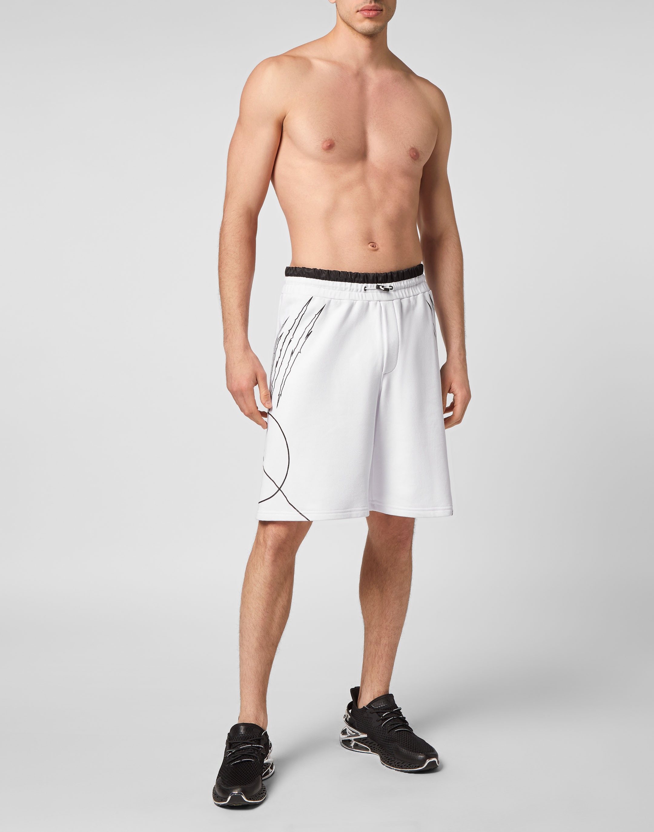 PLEIN SPORT Jogg-Bermudas »Scratch«