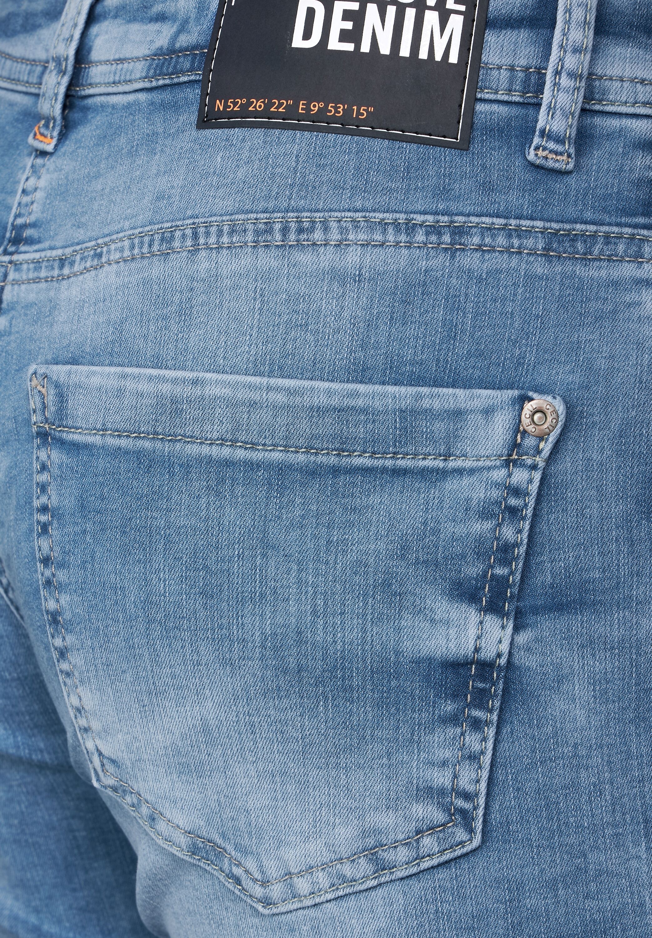 Cecil Comfort-fit-Jeans, 5-Pocket-Style