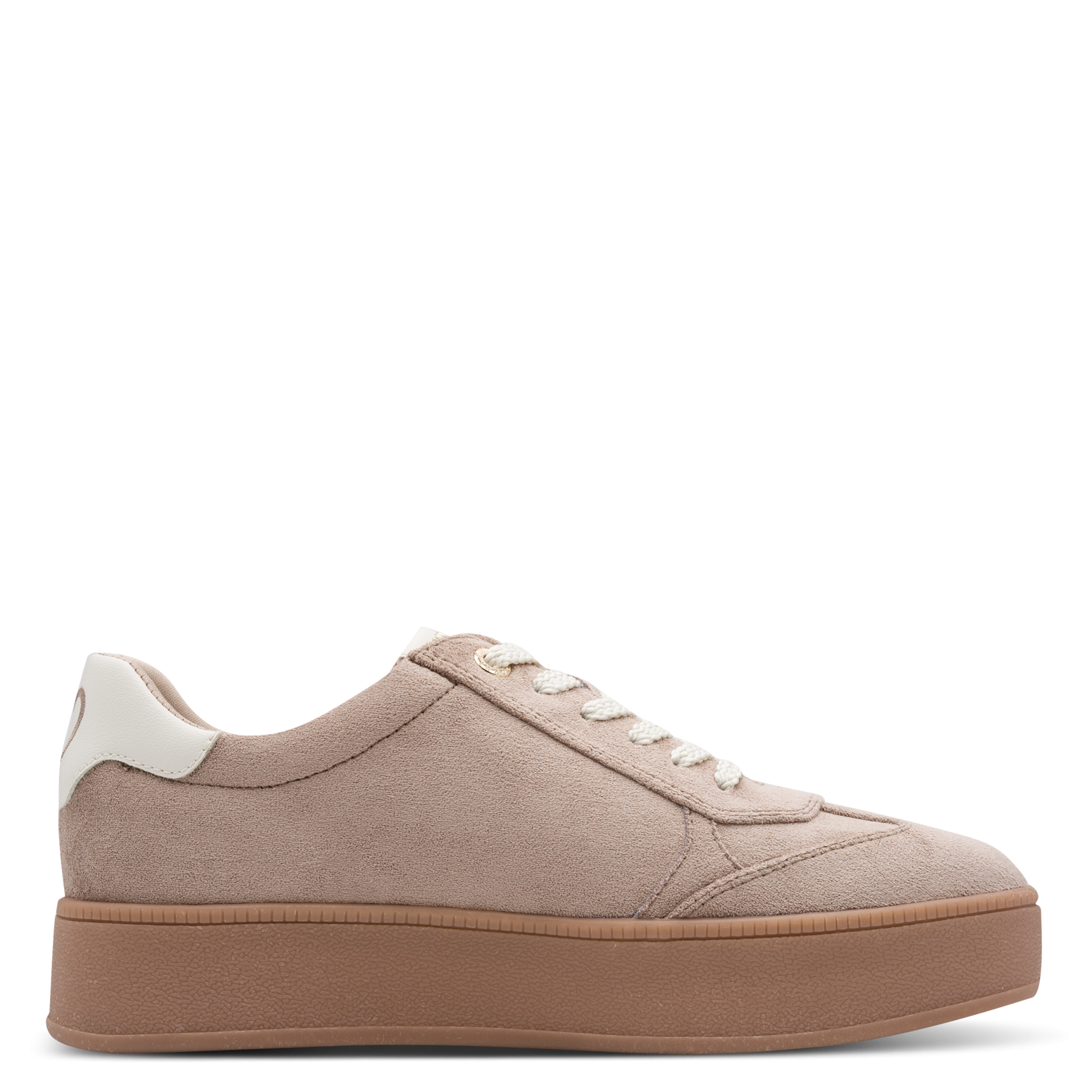 MARCO TOZZI Plateausneaker  Freizeitschuh, Halbschuh, Schnürer im modischem Retro-Look