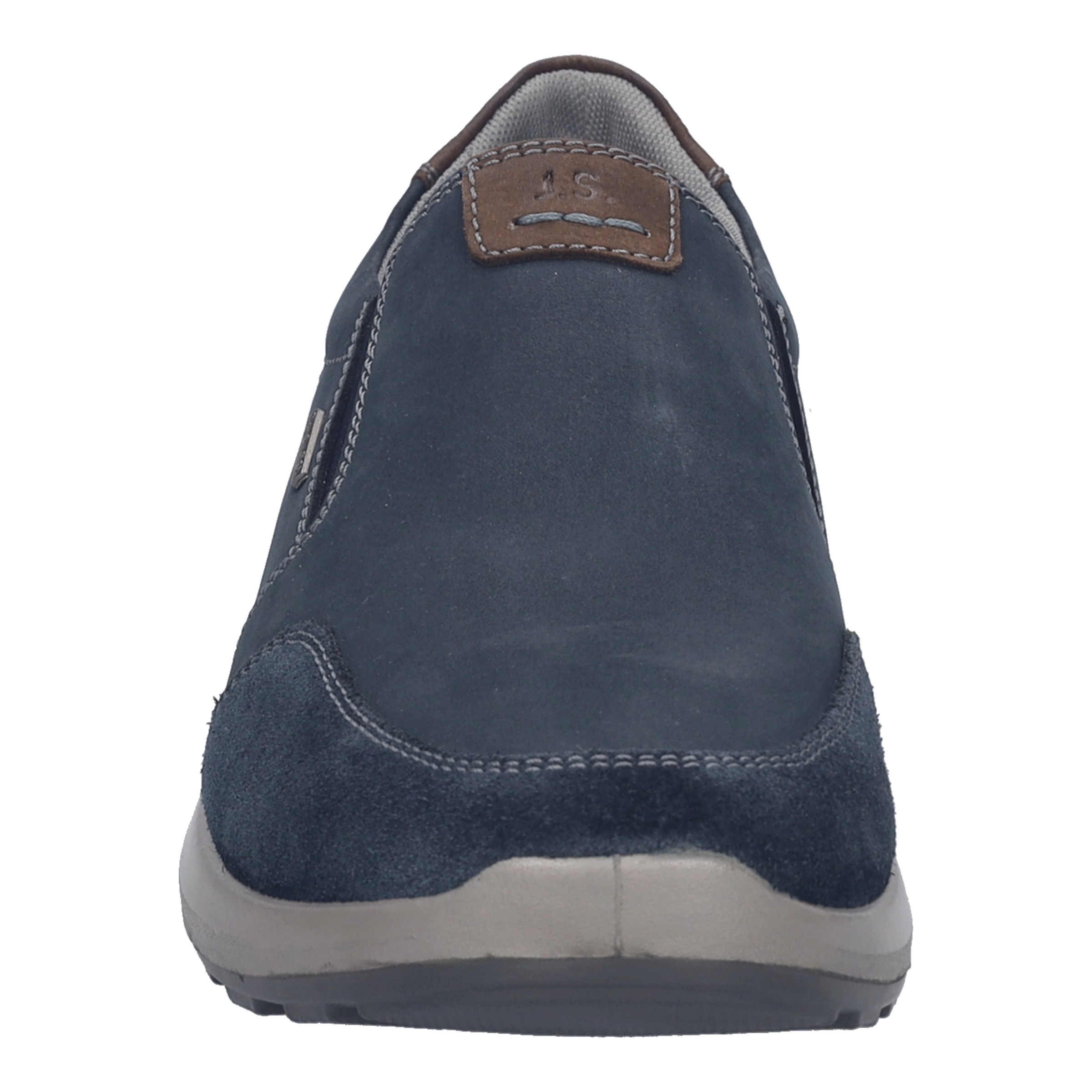 Slipper JOSEF SEIBEL "Marley 52, indigo-kombi", Herren, Gr. 43, blau (indigo, kombi), Obermaterial: 100% Rindsleder Leather cow., Schuhe Slipper 3
