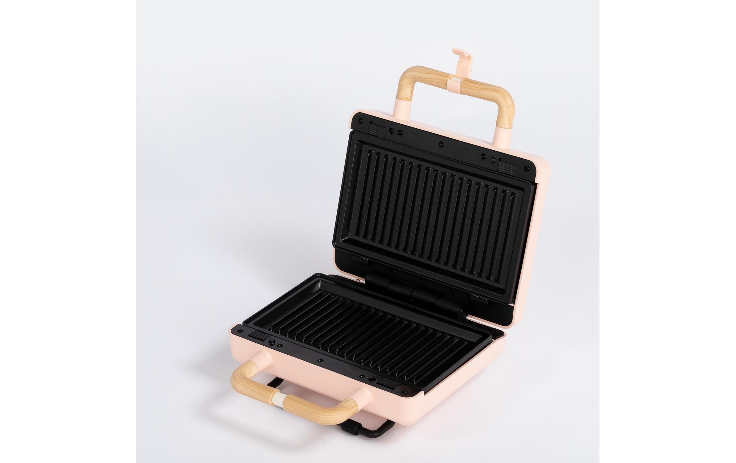   Waffeleisen »Create Stone 3 in 1 Studio Pastelrosa« 800 W