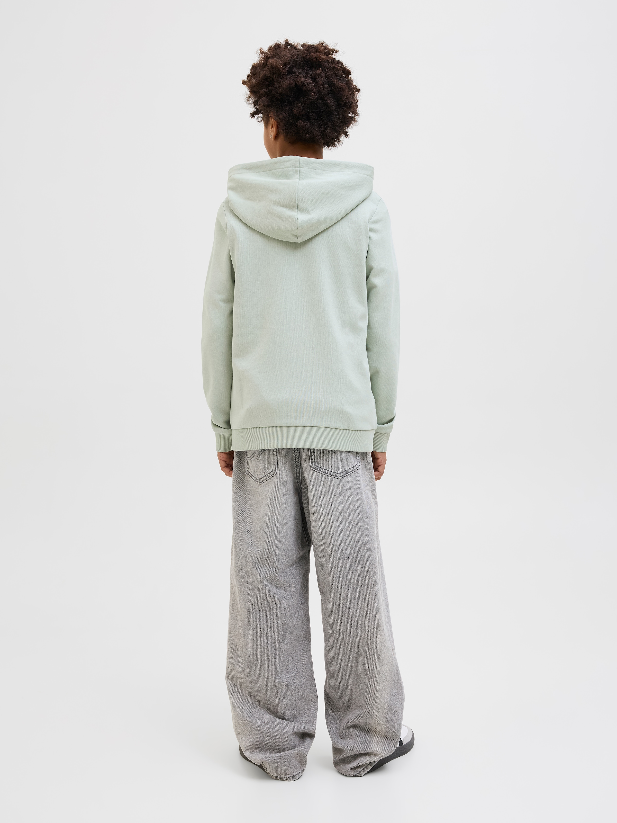 Jack & Jones Junior Hoodie »JCOLOGAN SS24 PRINT SWEAT HOOD SN JNR«