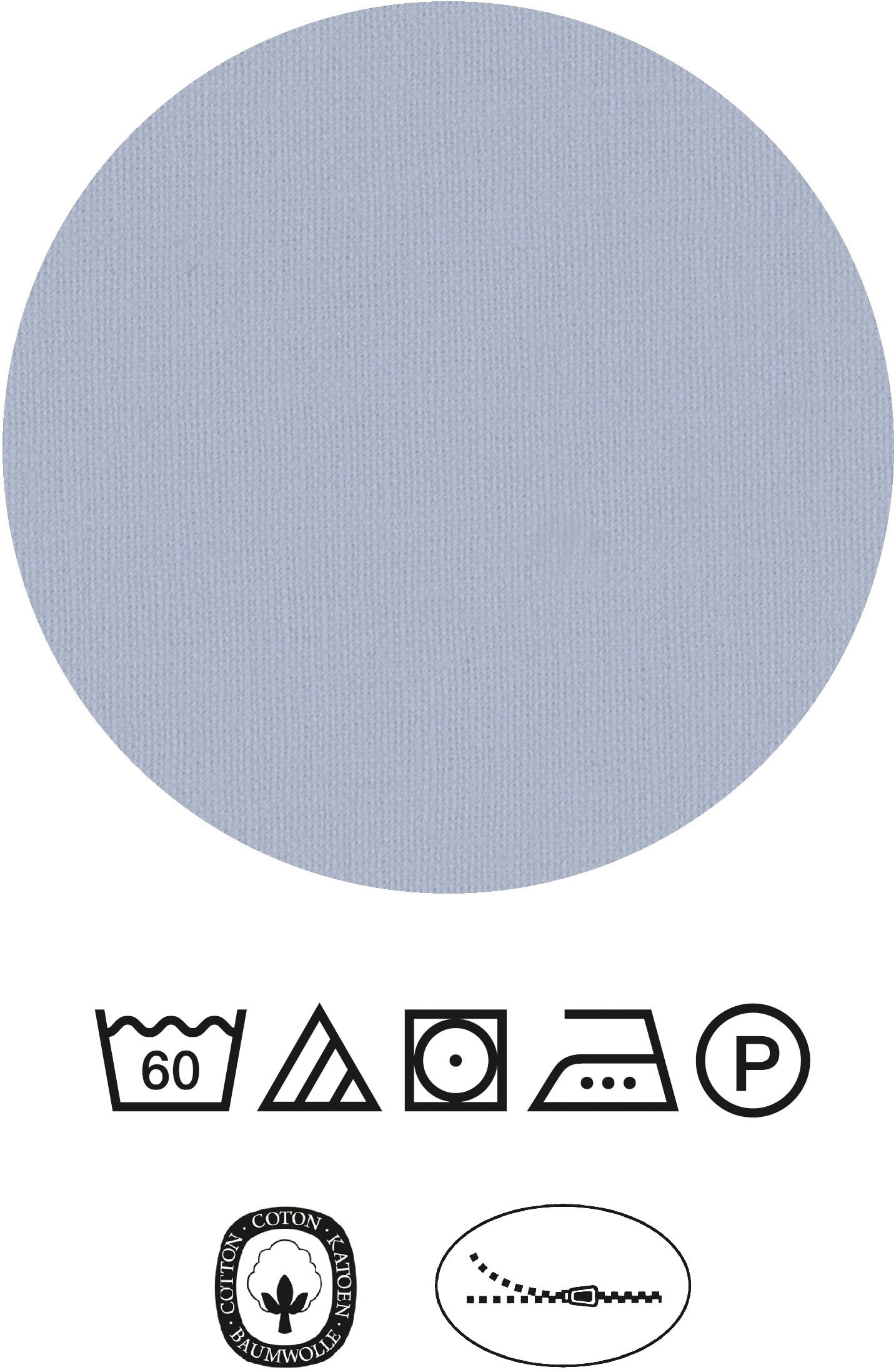 HECHTER PARIS Wendebettwäsche »0041306«, hautsympathisch, 100% Baumwolle, Reißverschluss, ganzjährig, LOGO