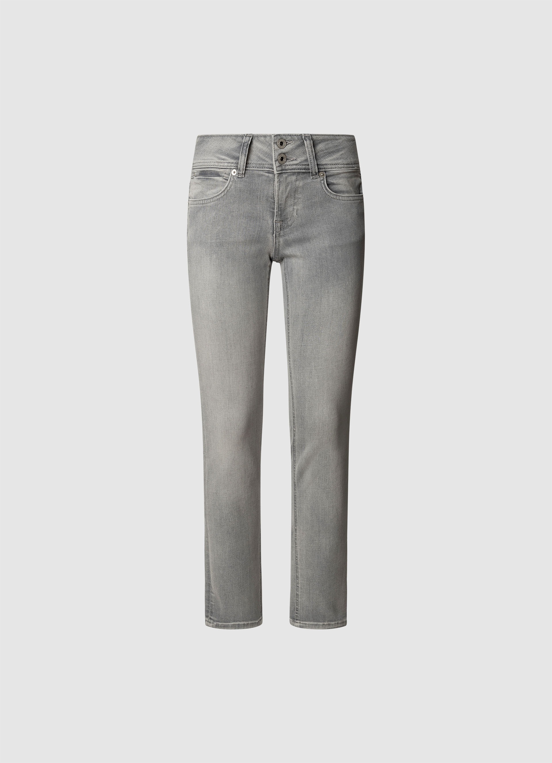 Thumbnail - Pepe Jeans "SLIM JEANS LW" mit doppeltem Knopfverschluss