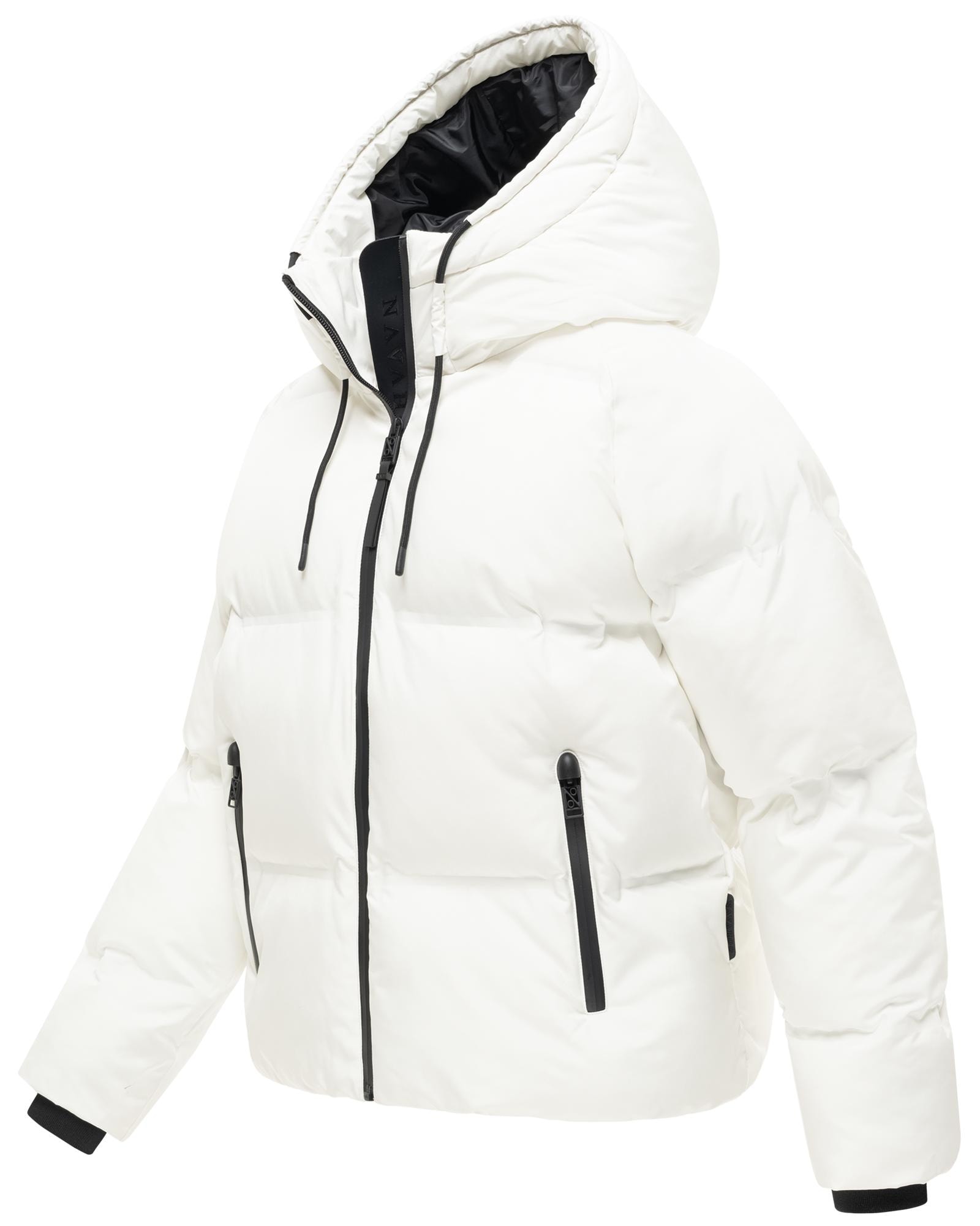 Navahoo Winterjacke »Petit-Puffy 14« mit Kapuze Damen Jacke mit verschweißter Steppung