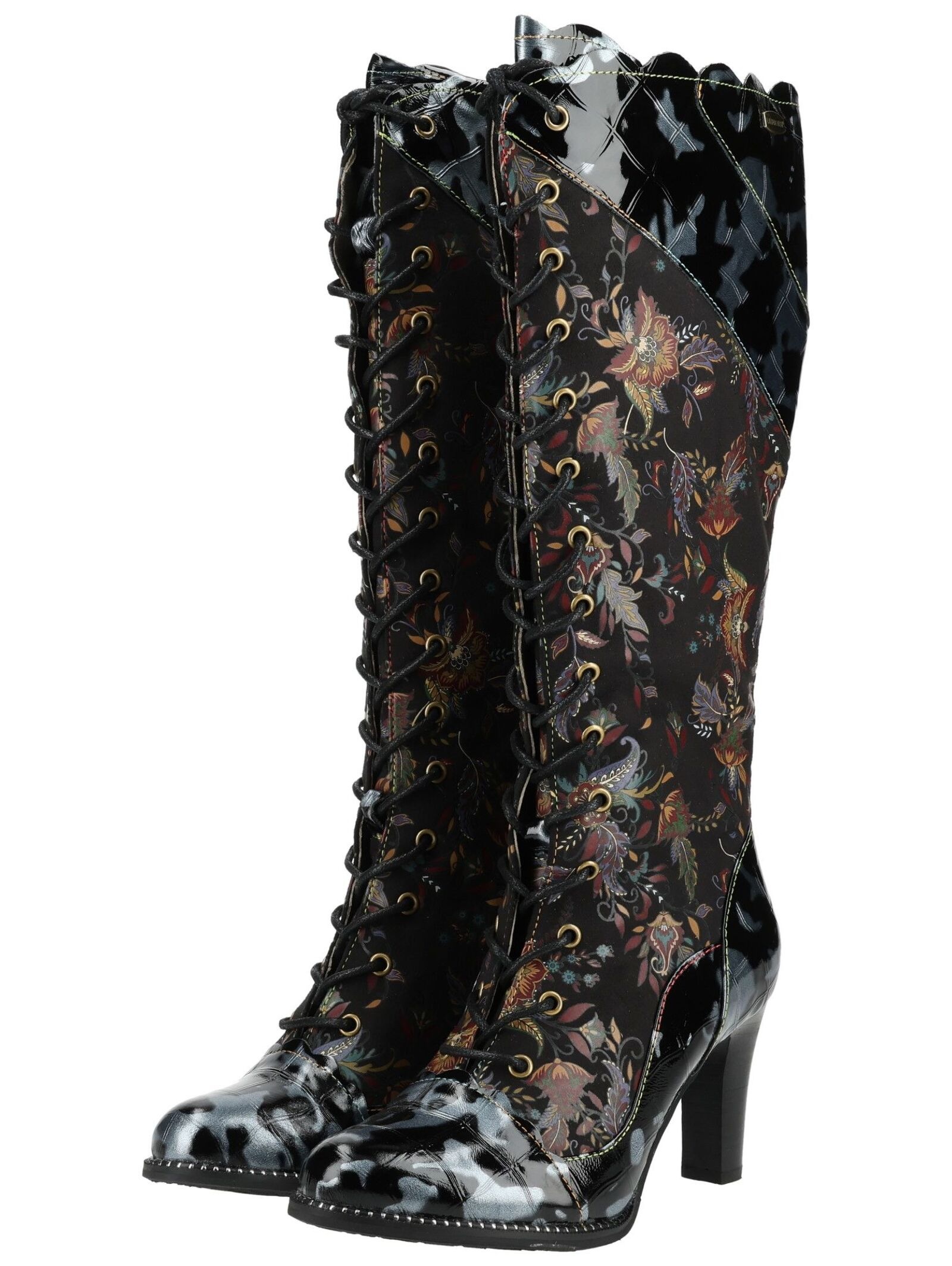 LAURA VITA Schnürstiefel »LAURA VITA Stiefel Leder/Textil«