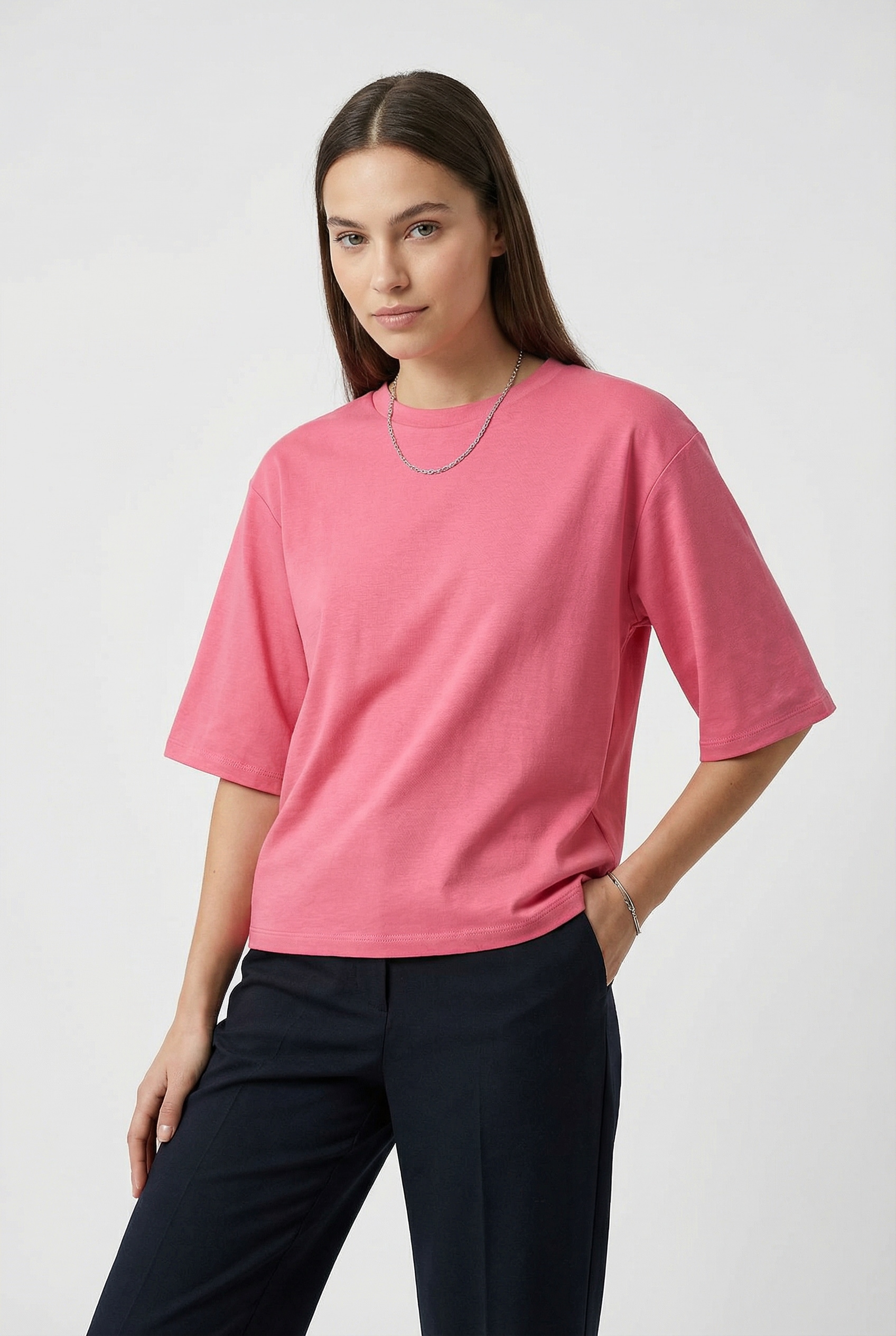 soyaconcept 1100000002199 "SC-BANU 231" aus Viskosemischung mit Modal, Polyester und Elasthan, pflegeleicht