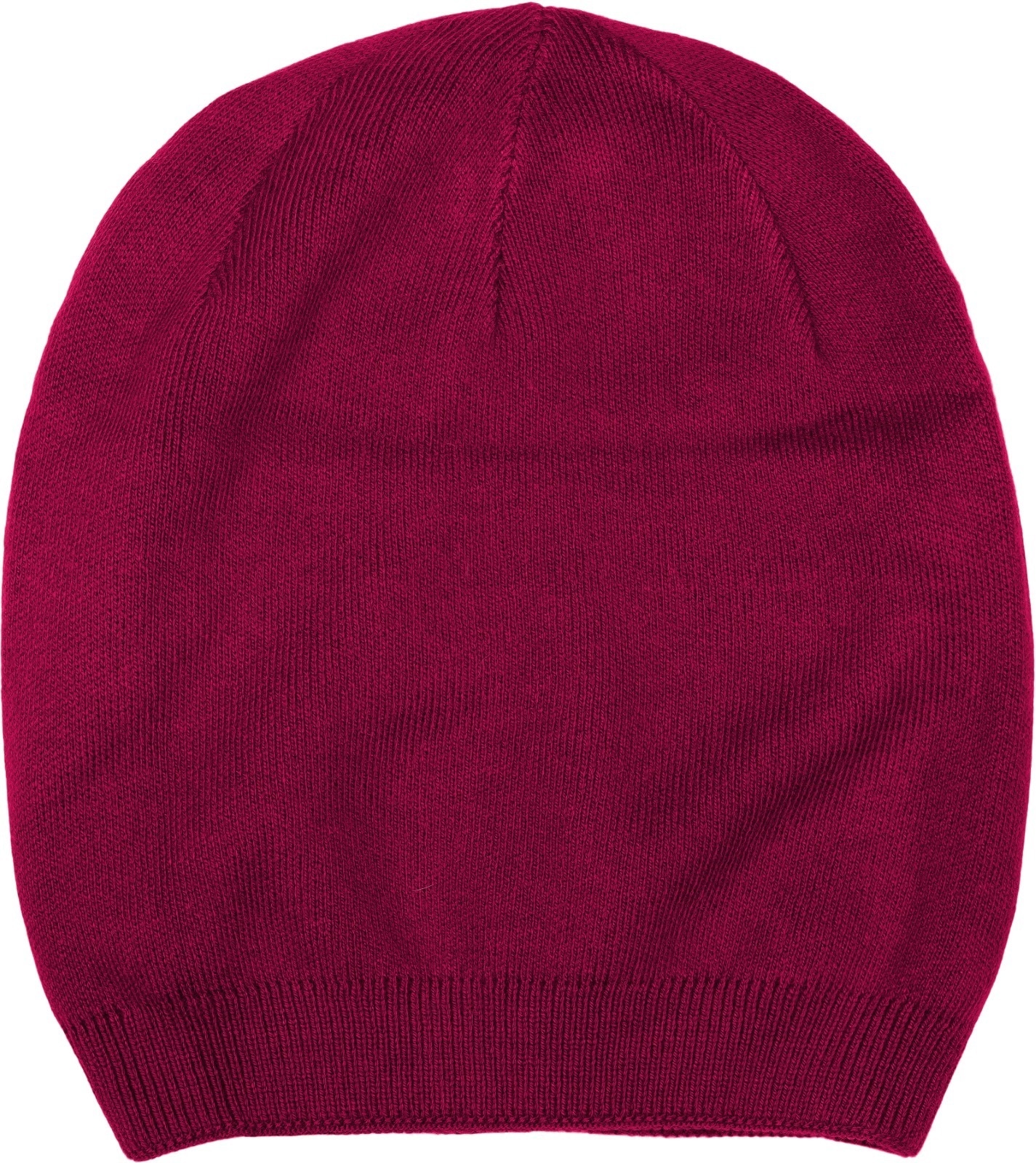 styleBREAKER Strickmütze "Feinstrick Beanie Mütze Uni Doppellagig" 1 Stk.
