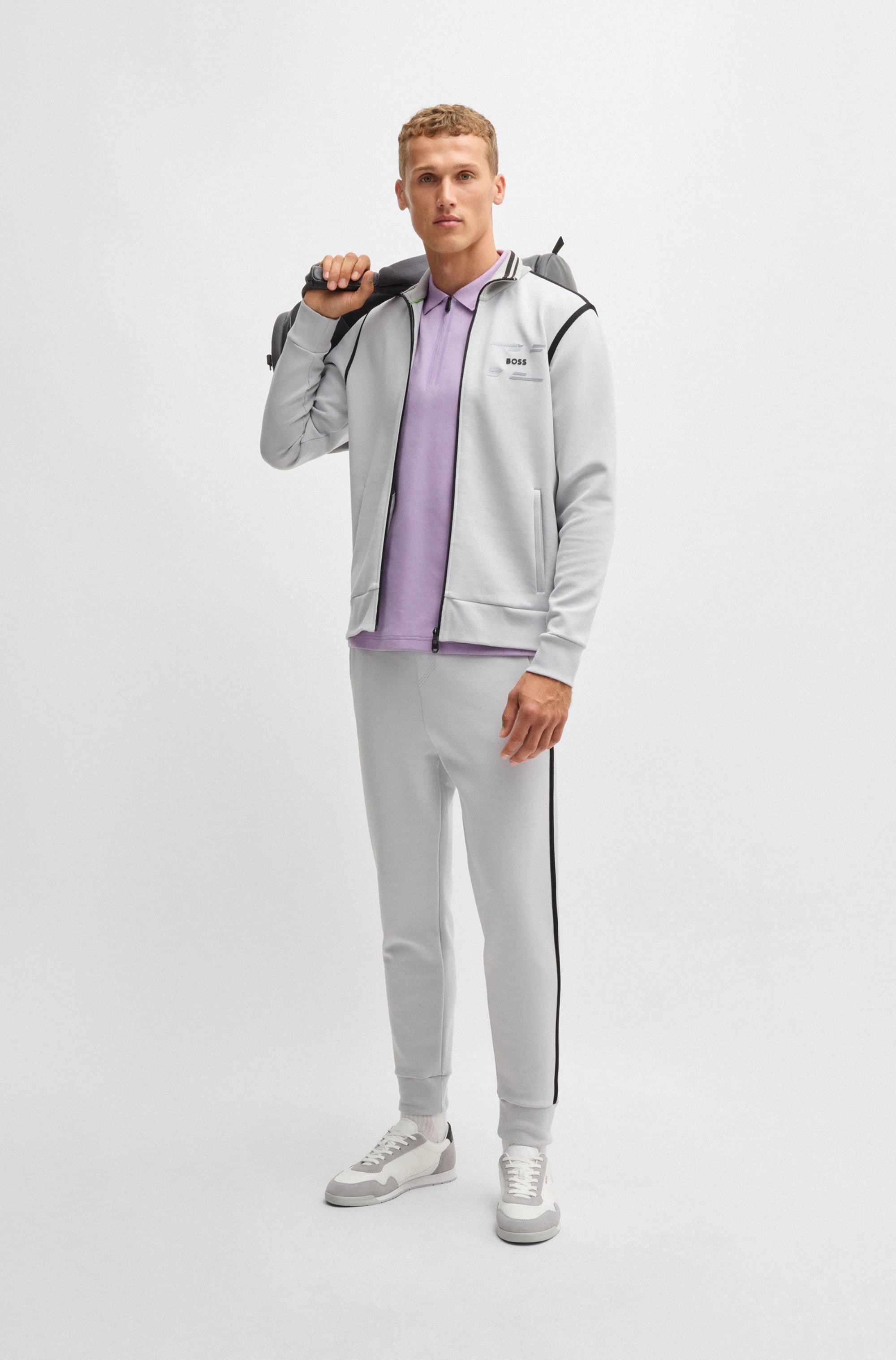 BOSS GREEN Jogginghose »Hadiko Tape«, mit elastischem Bund