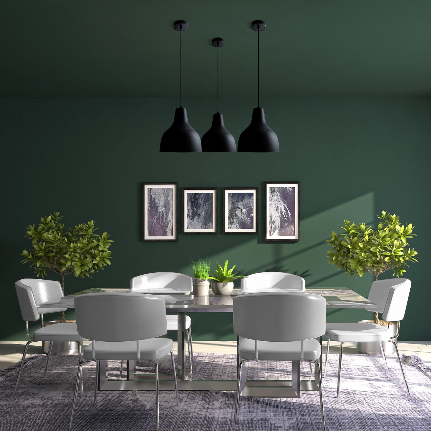 Paco Home Pendelleuchte »CHARLIE« E27 Hängelampe Esszimmer Küchenlampe Hängend Esstischlampe E27