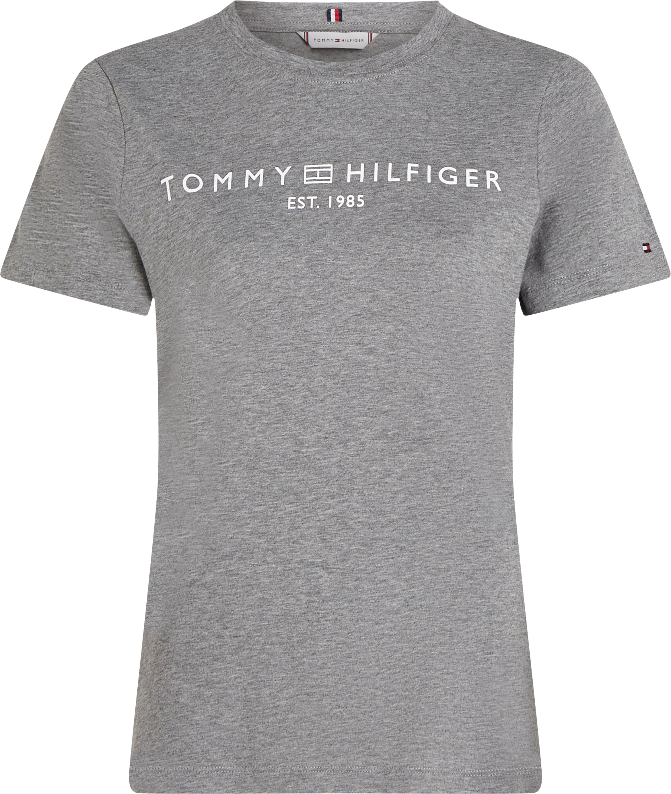 Tommy Hilfiger T-Shirt »REG CORP LOGO C-NK SS«, mit Logoschriftzug