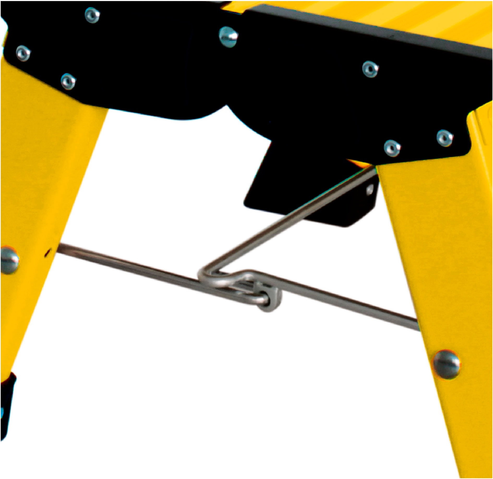 KRAUSE Trittleiter »Treppy Plusline Alu« Aluminium, 1x1 Stufen, Arbeitshöhe ca. 220 cm