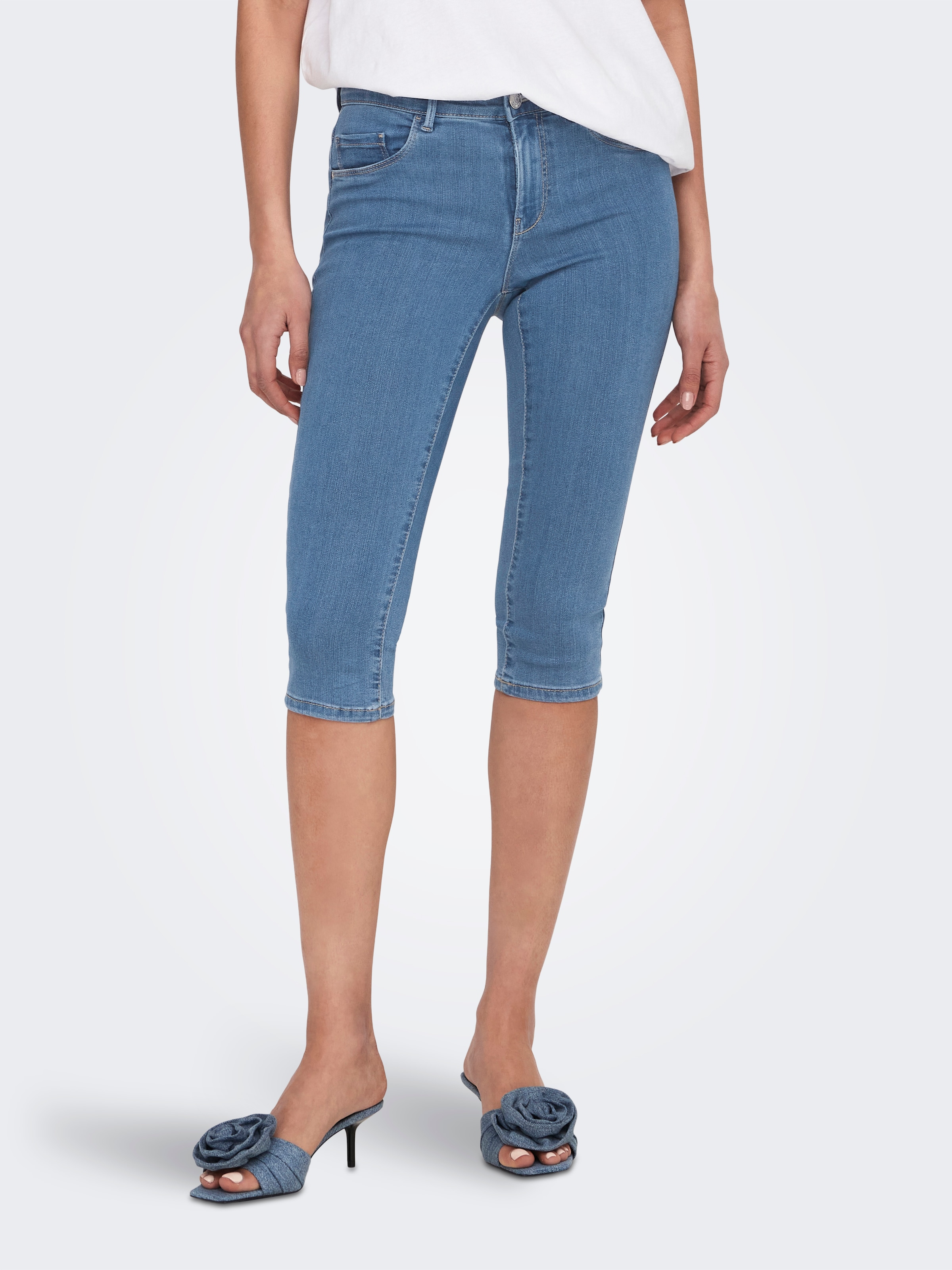 ONLY Caprijeans "ONLRAIN LIFE REG SK KNICKERS DNM NOOS" günstig online kaufen