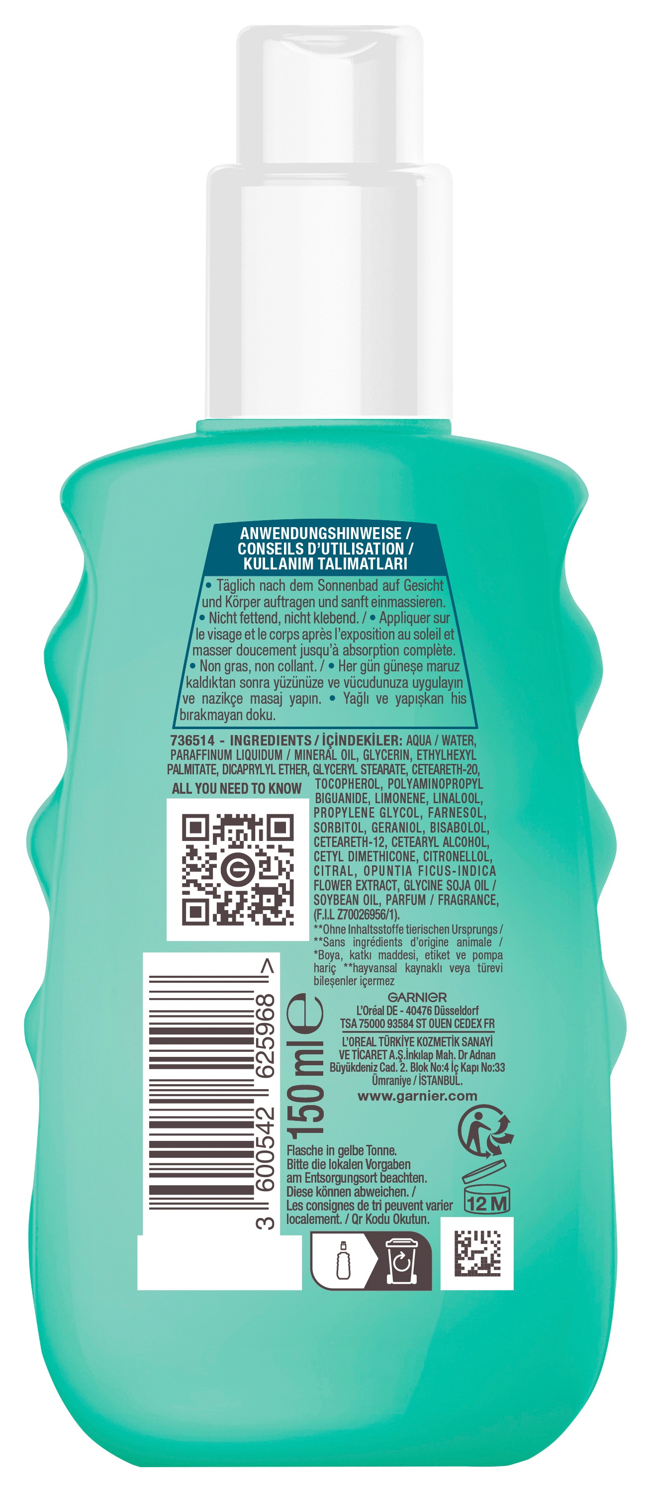 GARNIER After Sun-Spray »Garnier After Sun Spray«