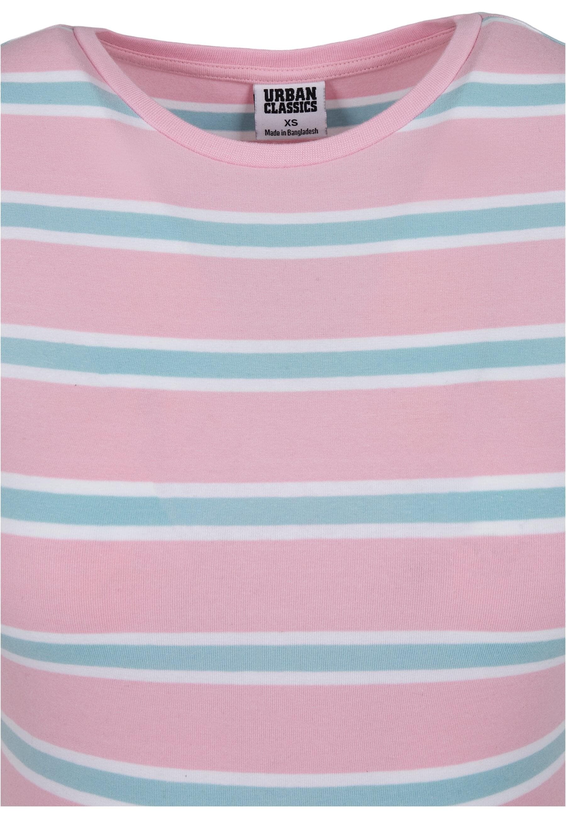URBAN CLASSICS Shirtkleid »Urban Classics Damen Ladies Stretch Stripe Dress«, (1 tlg.)